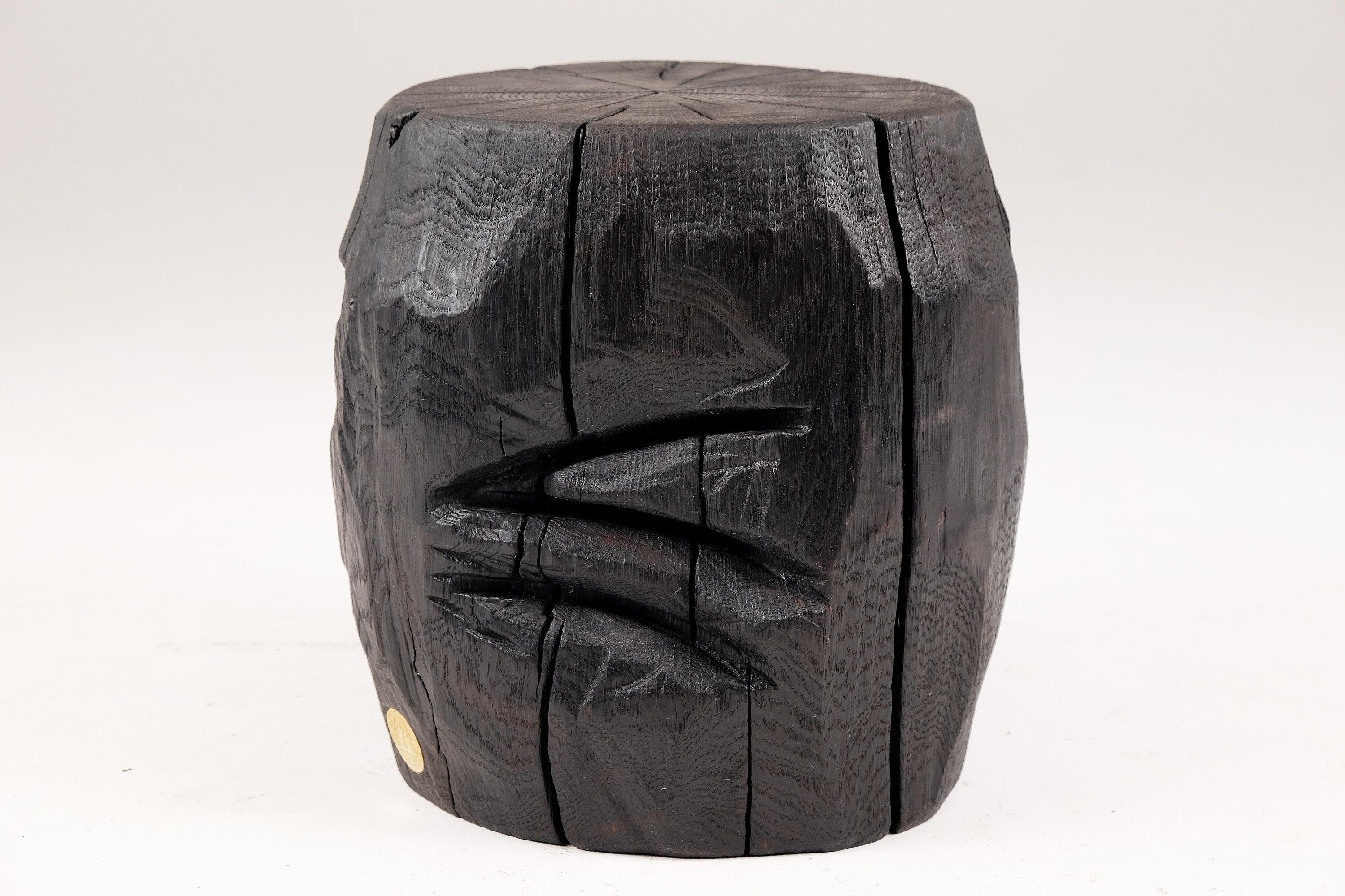 Jownik, Charred Sculptural Stool/Side Table ������������������������������������������������������������������������������������������������������������������������������������������������������������������������������������������������������������������������������������������������������������������������������������������������������������������������������������������������������