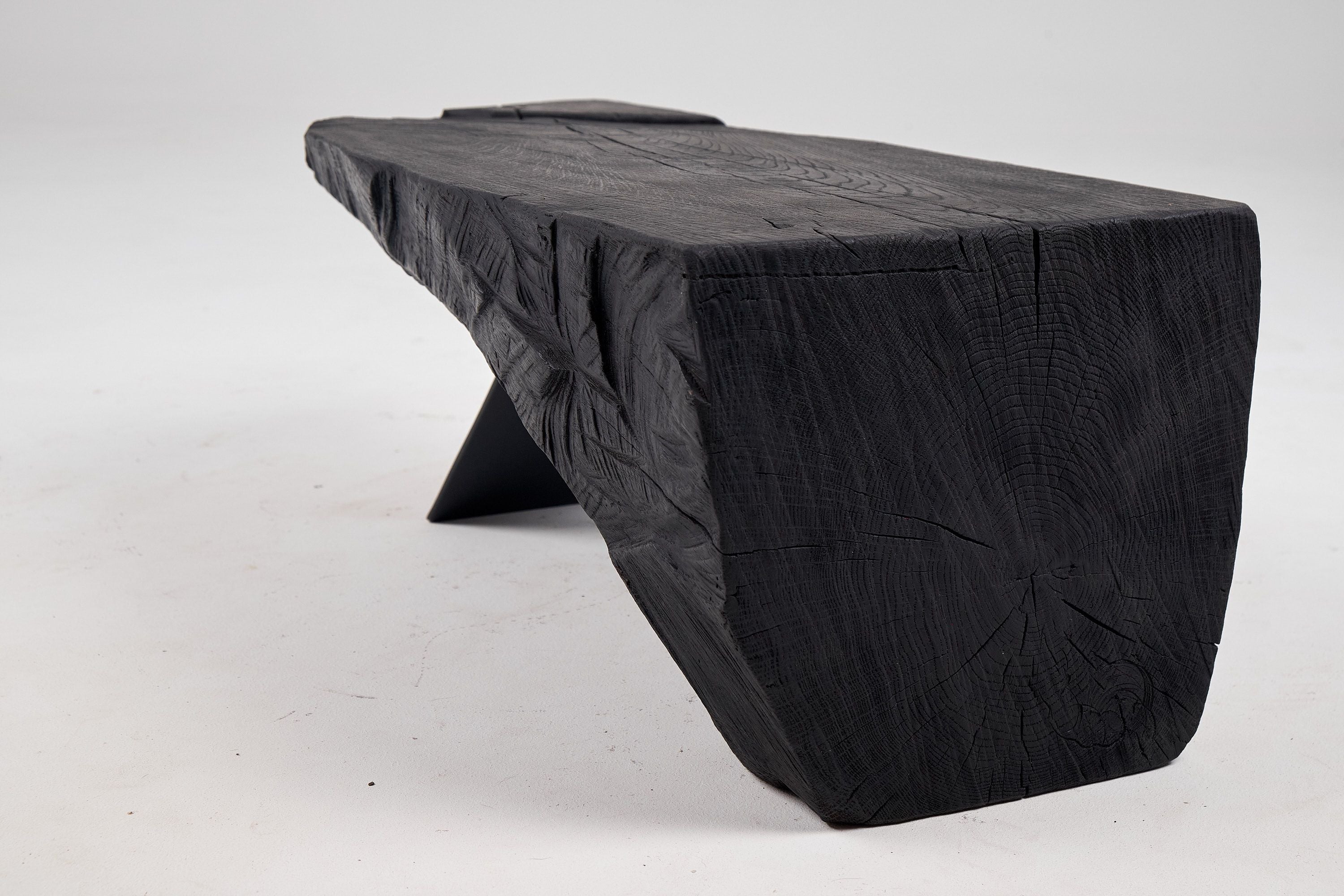 Jowink, Handmade Charred Bench or Side Table - image 8