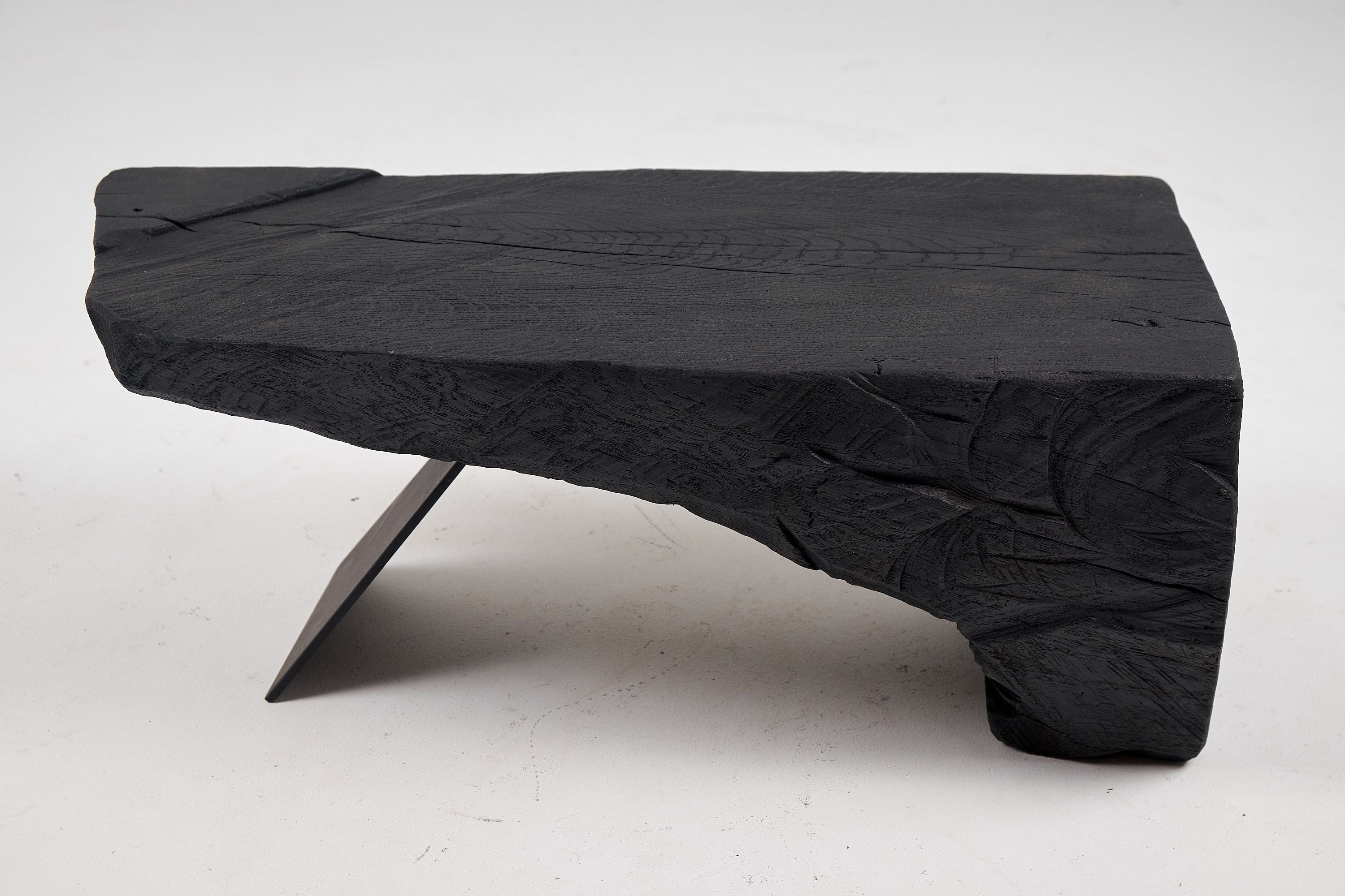 Jowink, Handmade Charred Bench or Side Table - image 7