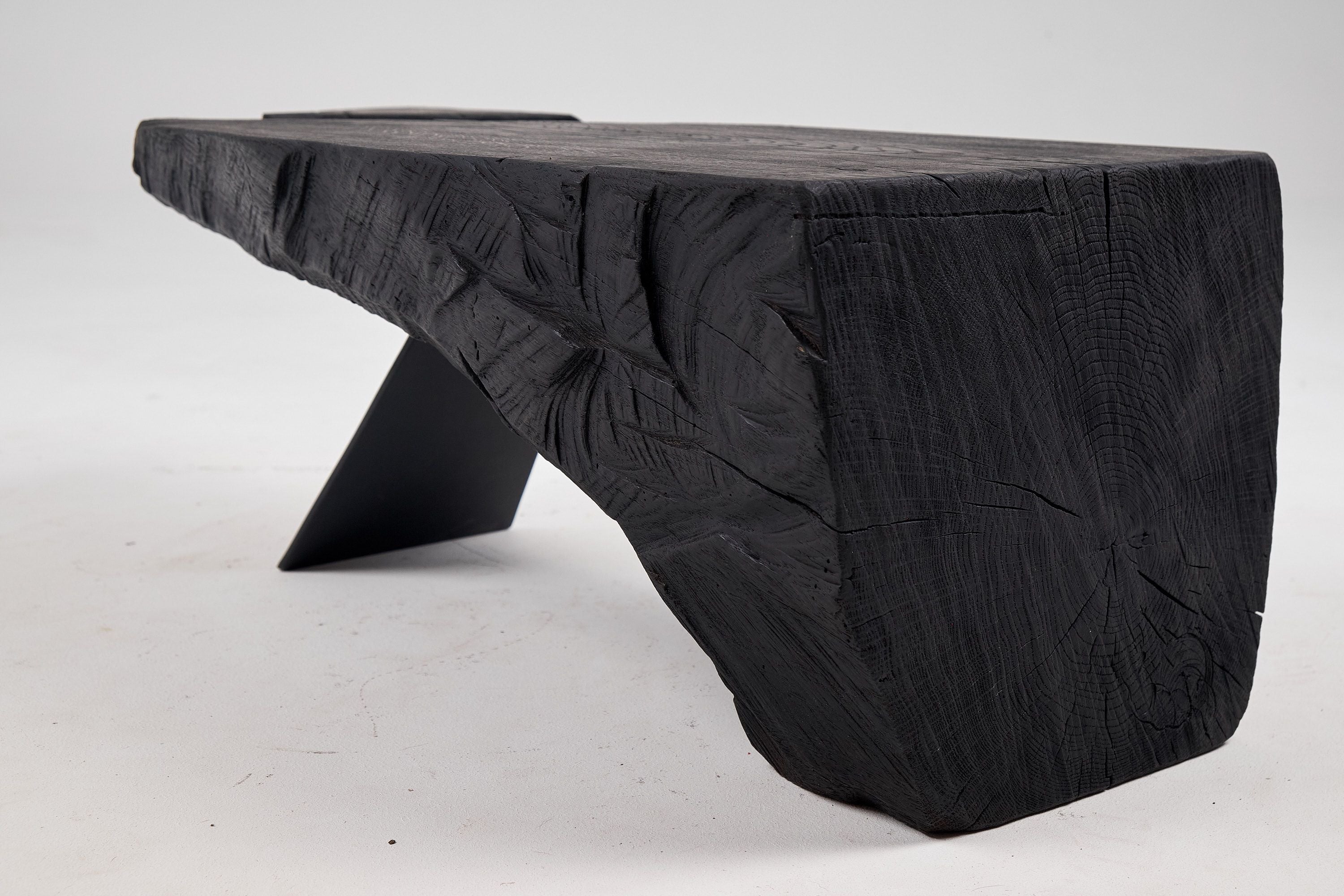 Jowink, Handmade Charred Bench or Side Table - image 9