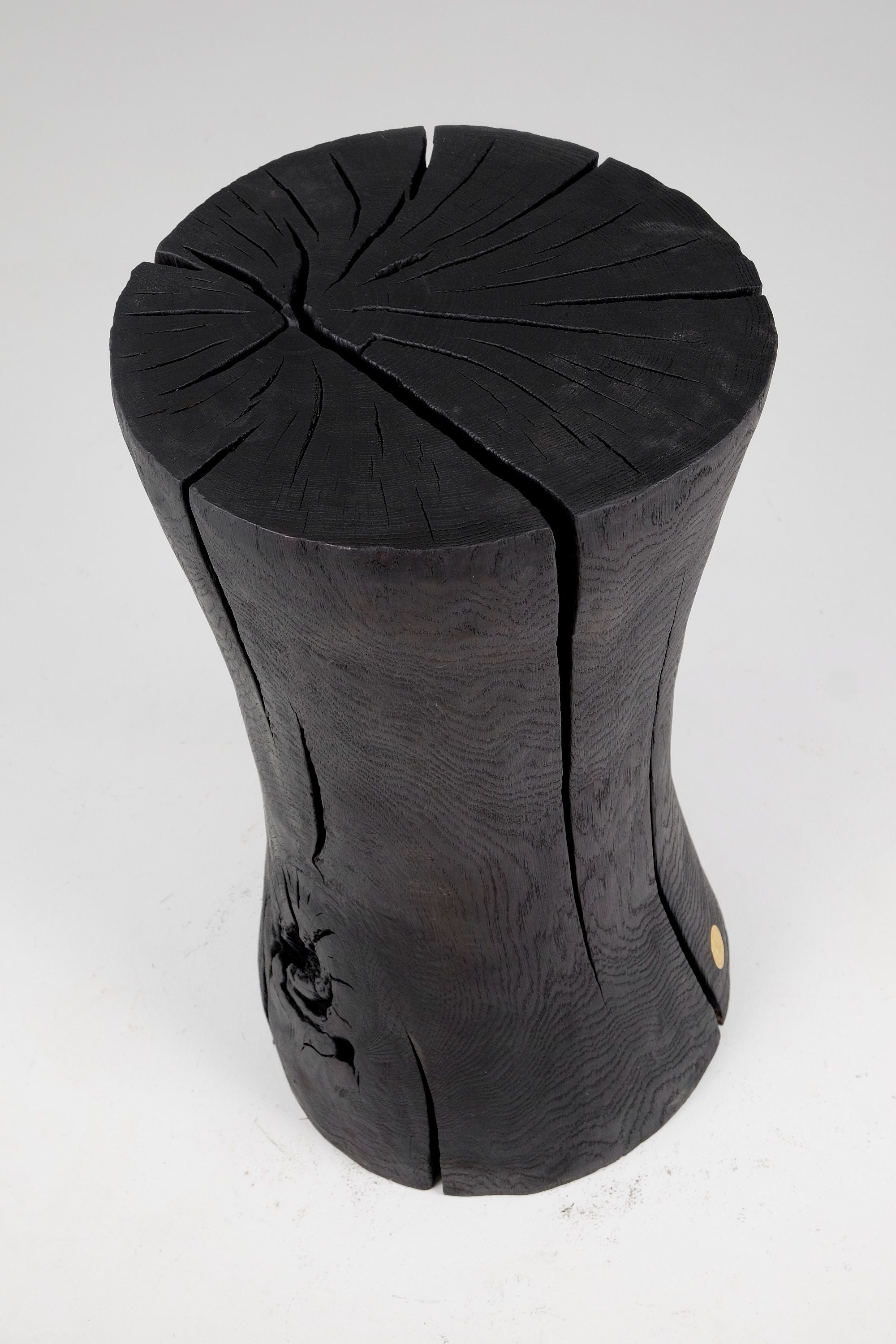 Jownik, Charred Hourglass Side Table - image 12