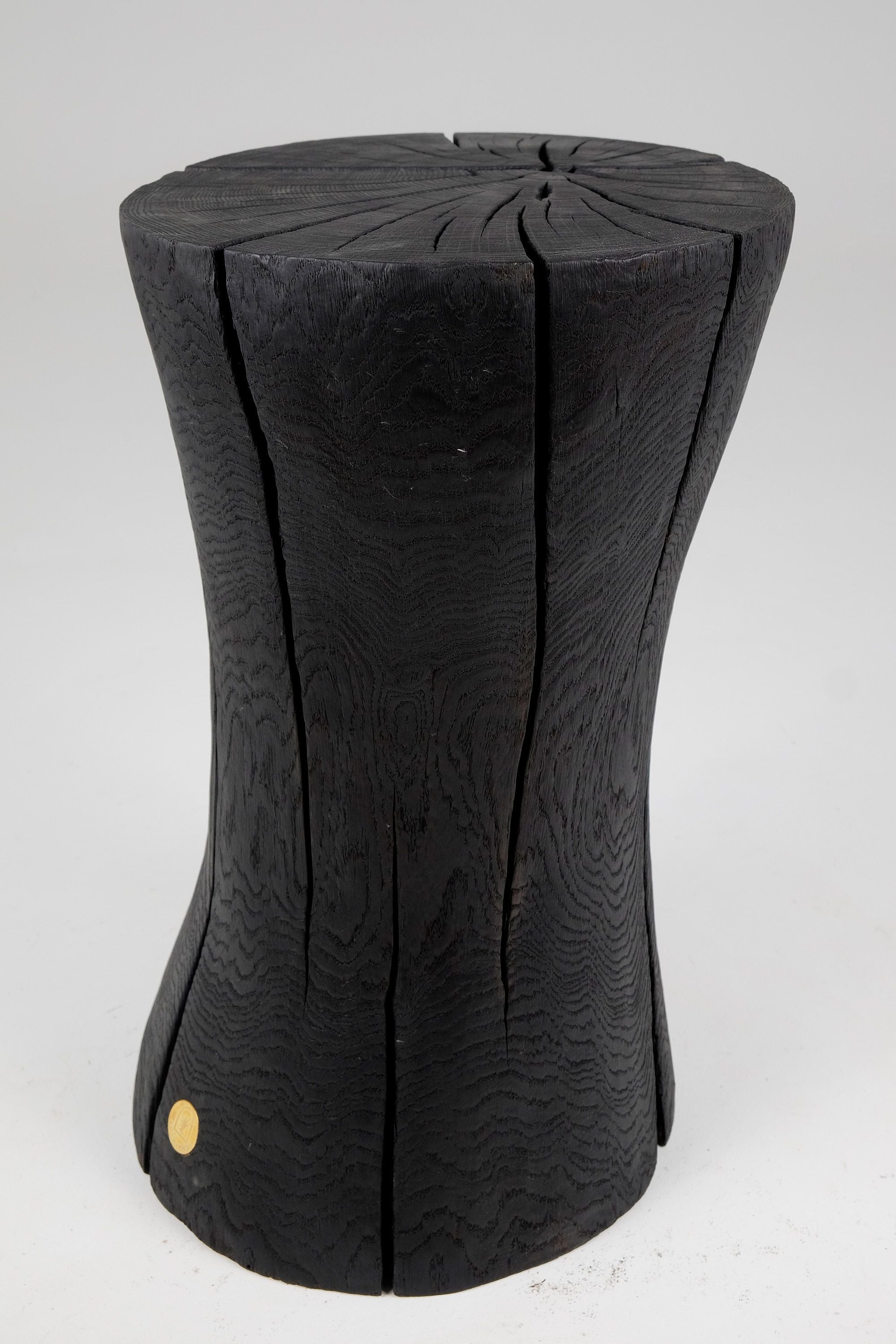 Jownik, Charred Hourglass Side Table - image 3