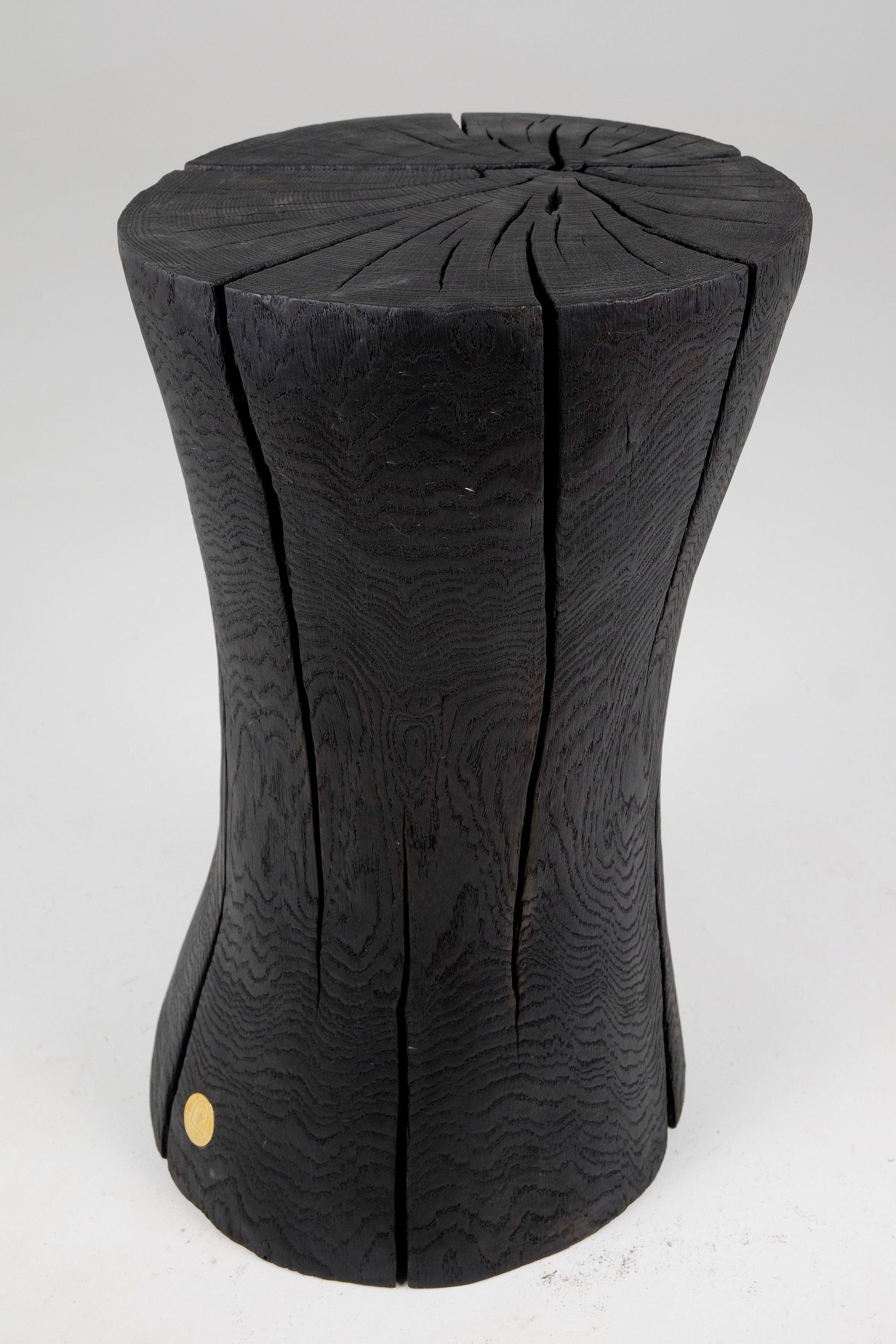 Jownik, Charred Hourglass Side Table - image 4
