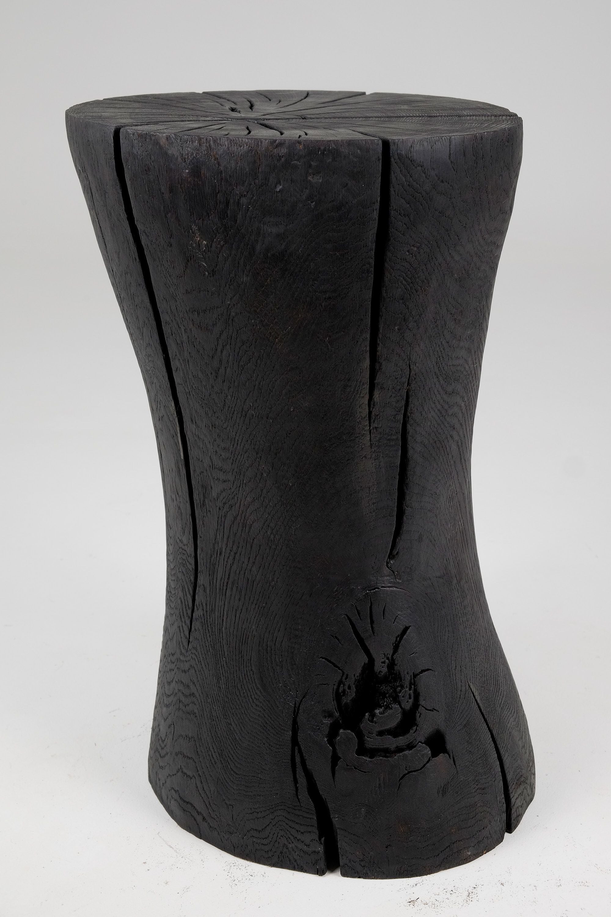 Jownik, Charred Hourglass Side Table - image 9