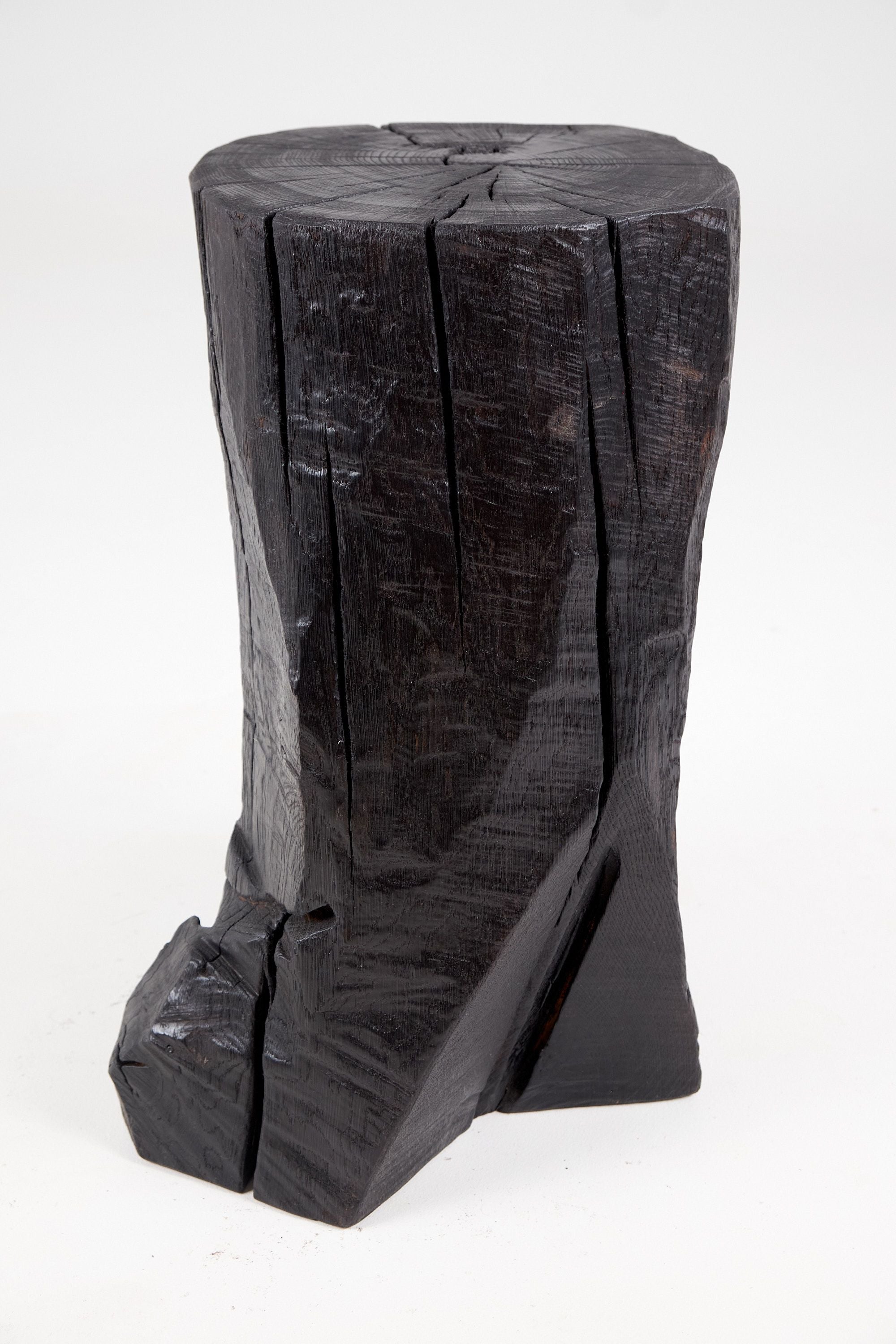 Jownik, Sculptural Charred Side Table - image 2