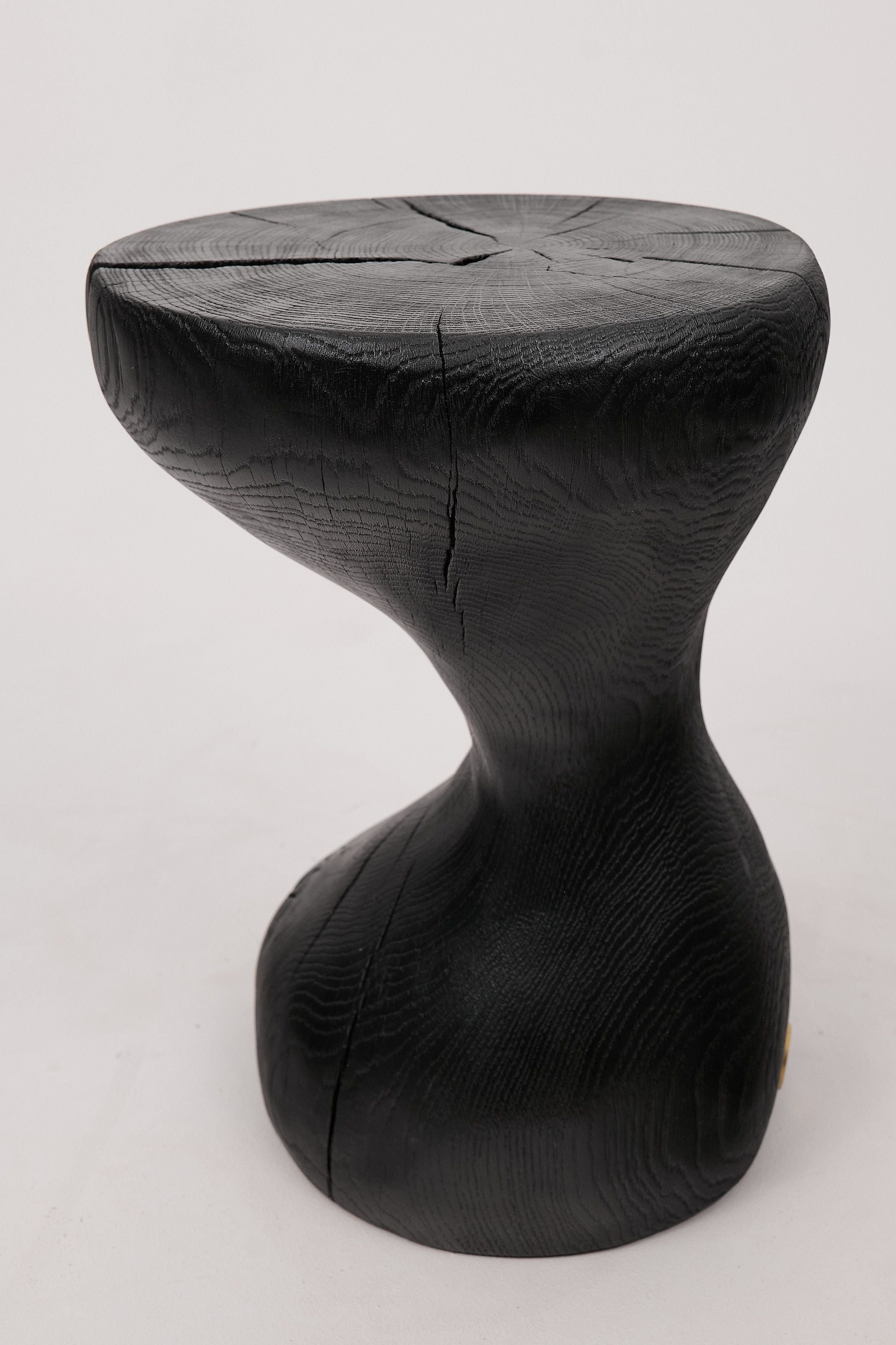 Jownik, Charred Sculptural Stool/Side Table�������������������������������������������������������������������������������������������������������������������������������������������������������������������������������������������������������������������������������������������������������������������������������������������������������������������������������������������������������������������������������������������������������������������������������������������������������������������������������������