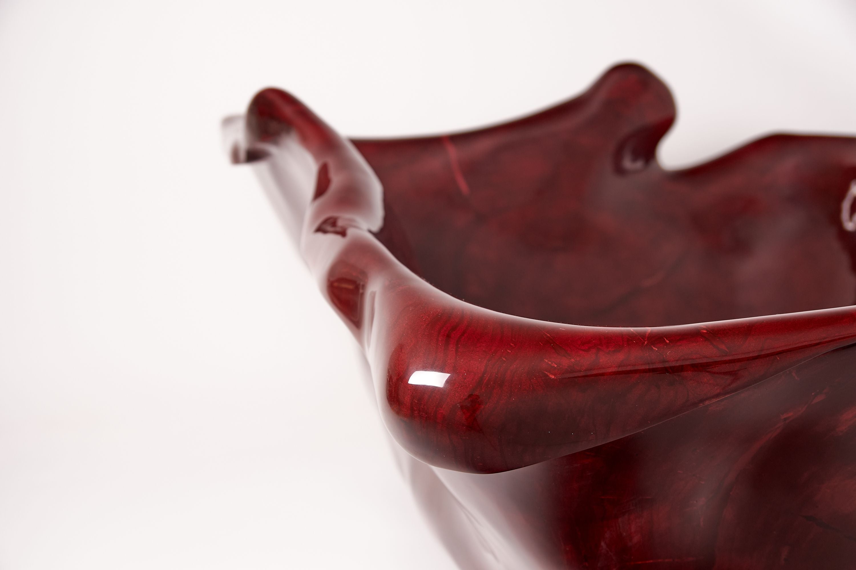Sculpted Live Edge Solid Wood Bathtub - image 6