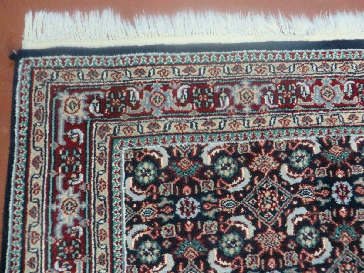 4' X 6' Vintage Handmade Indian Amristar Wool Rug Carpet Nice - Jewel Rugs, view 7