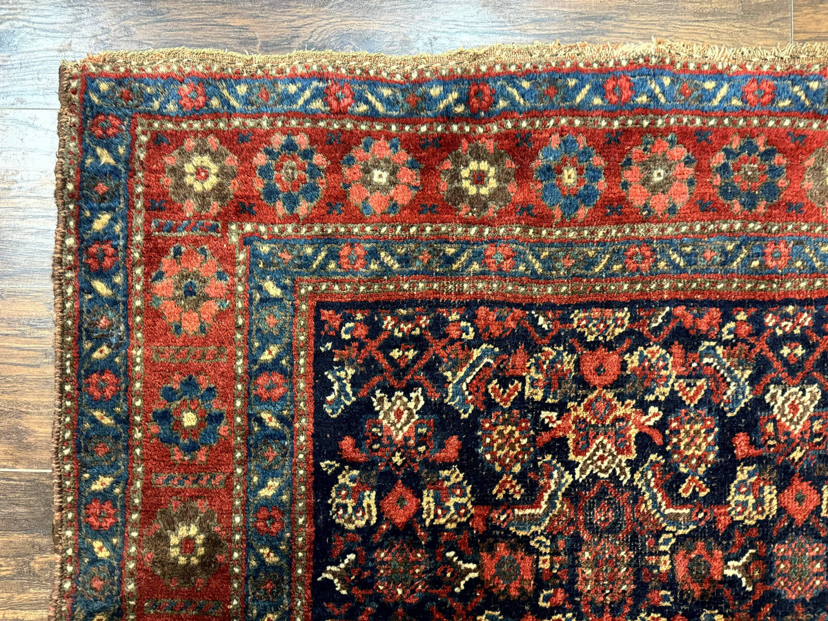 Antique Persian Tribal Rug 4x6, Kurdish Rug - Jewel Rugs, view 7