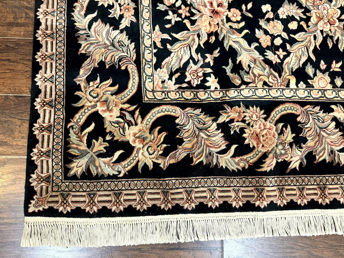 Pak Persian Rug 8x10, Black, Handmade - Jewel Rugs, view 9