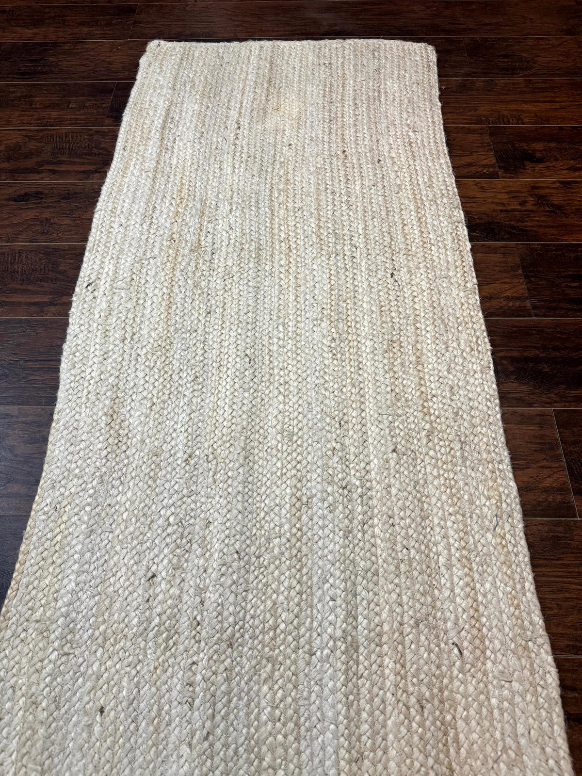 Modern Jute Runner Rug 2.7 x 10, Rug for Hallway or Kitchen, Farmhouse Rug - Jewel Rugs, view 8
