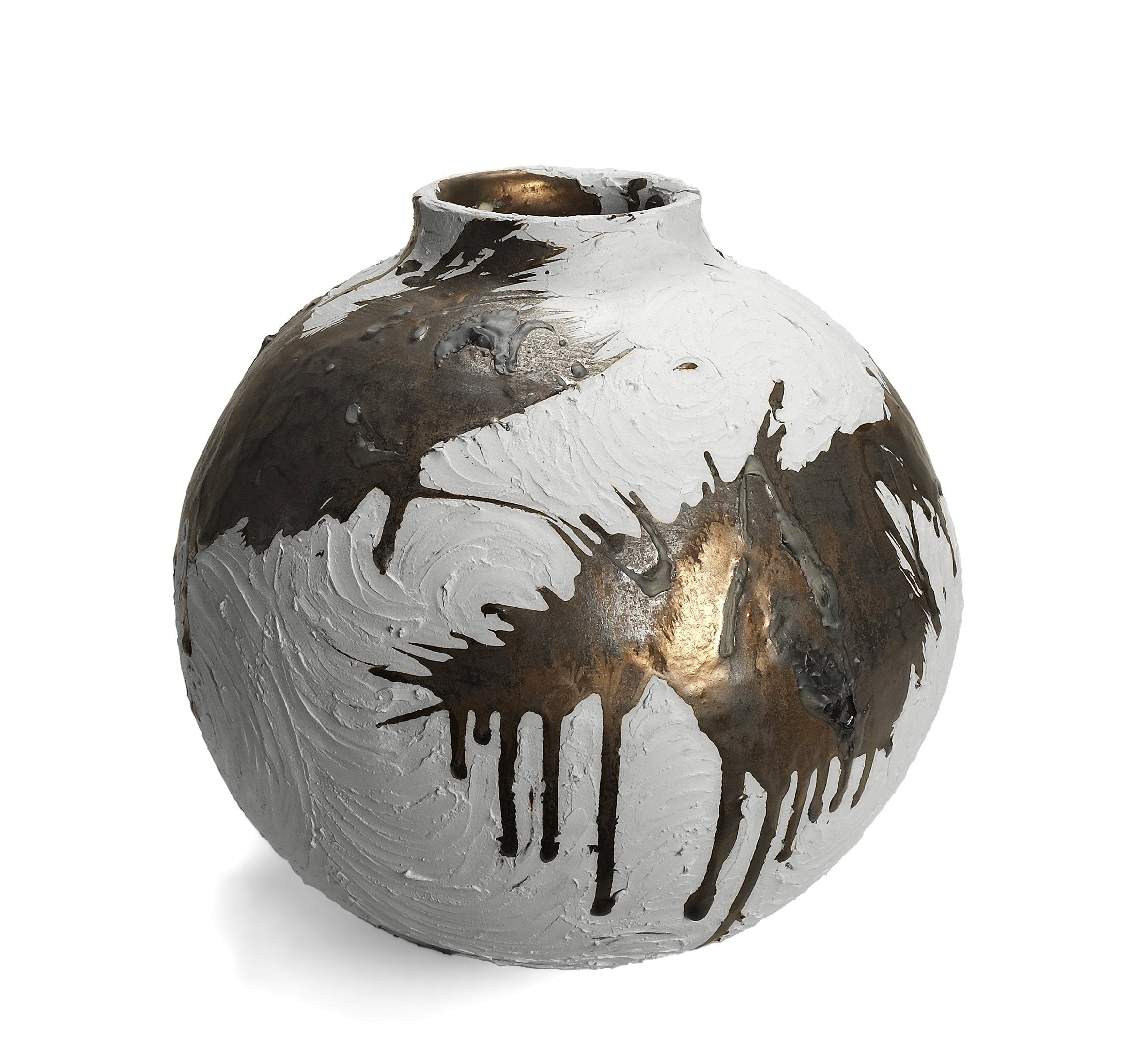 Vessel in White and Gold - No 127 image 2