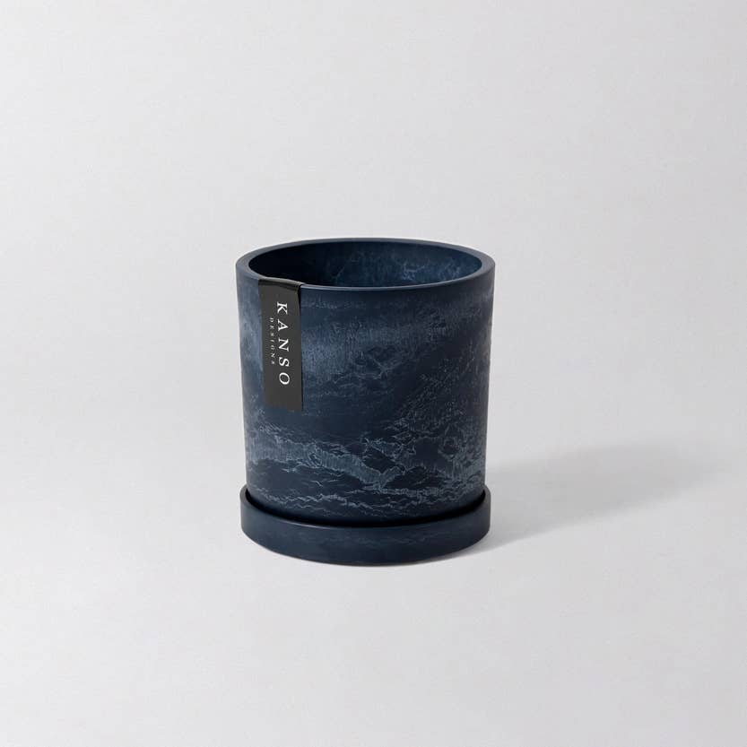 Upcycled Navy Planter - Source by Studio Skara, view 2