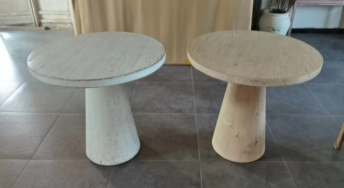 Catania 32" Round Table Weathered Natural