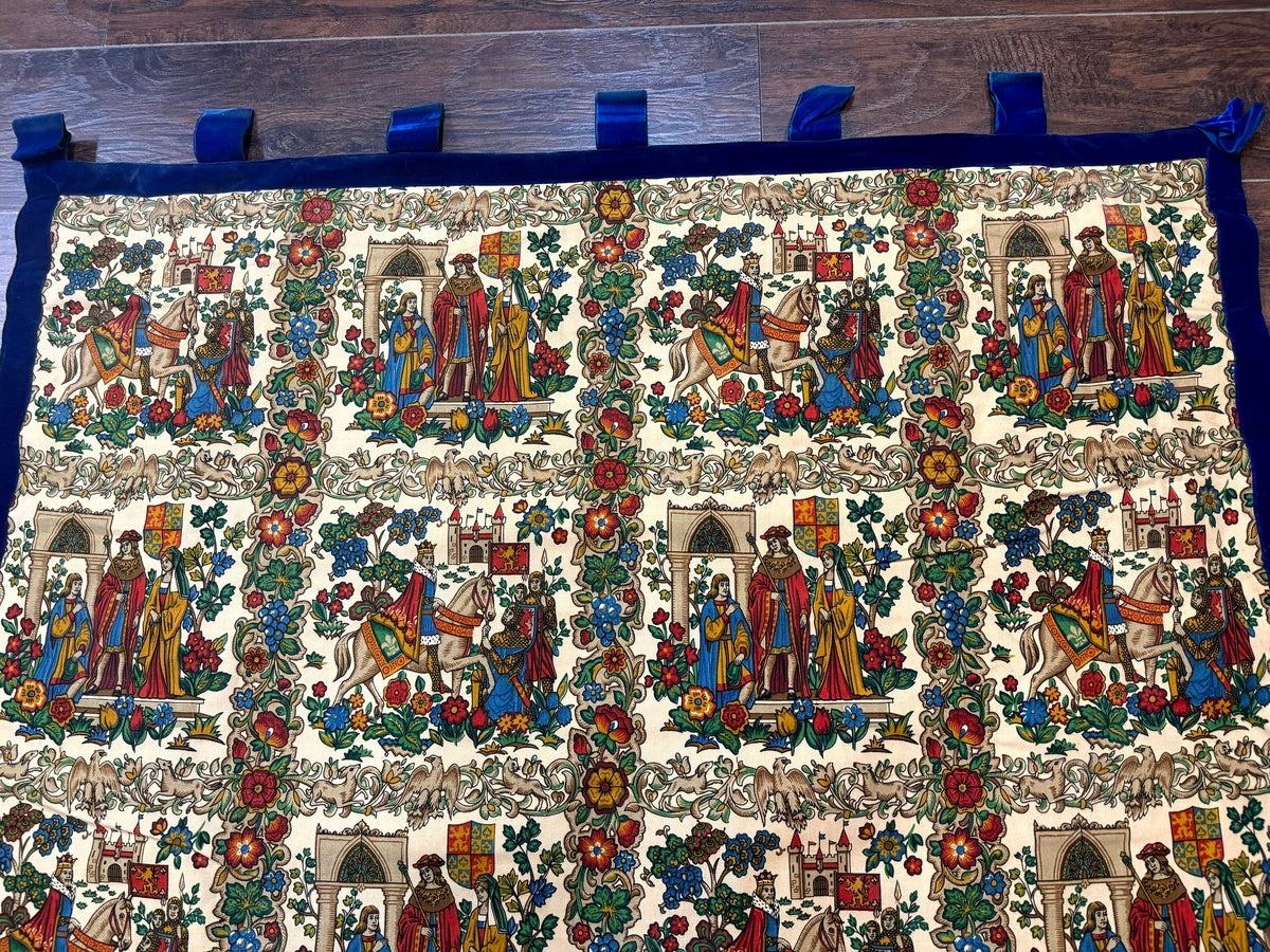 Vintage European Tapestry 4x4, Medievel Design - Jewel Rugs, view 3