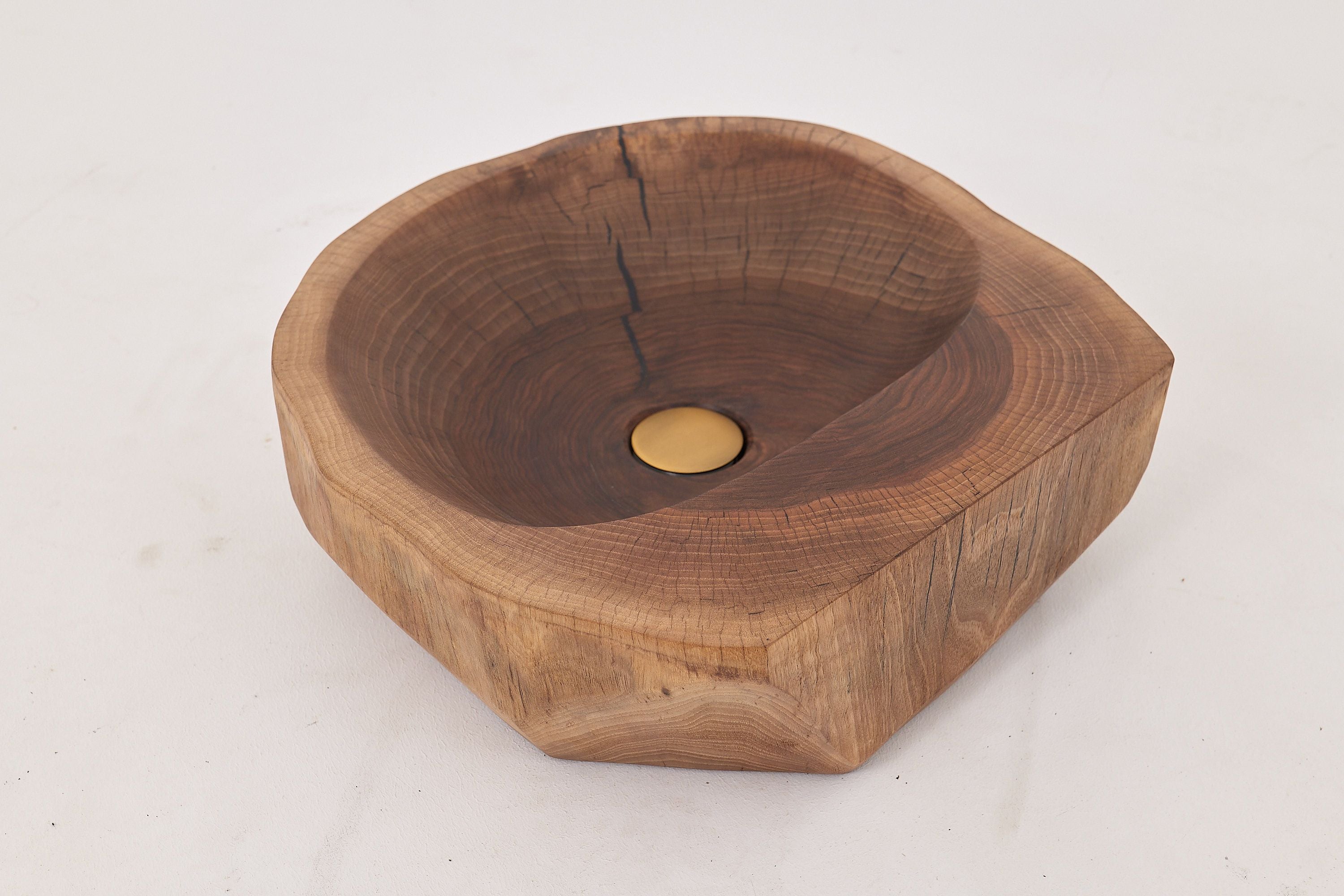 Live Edge Wood Bathroom Sink, Basin, Original Design, Handmade - image 9