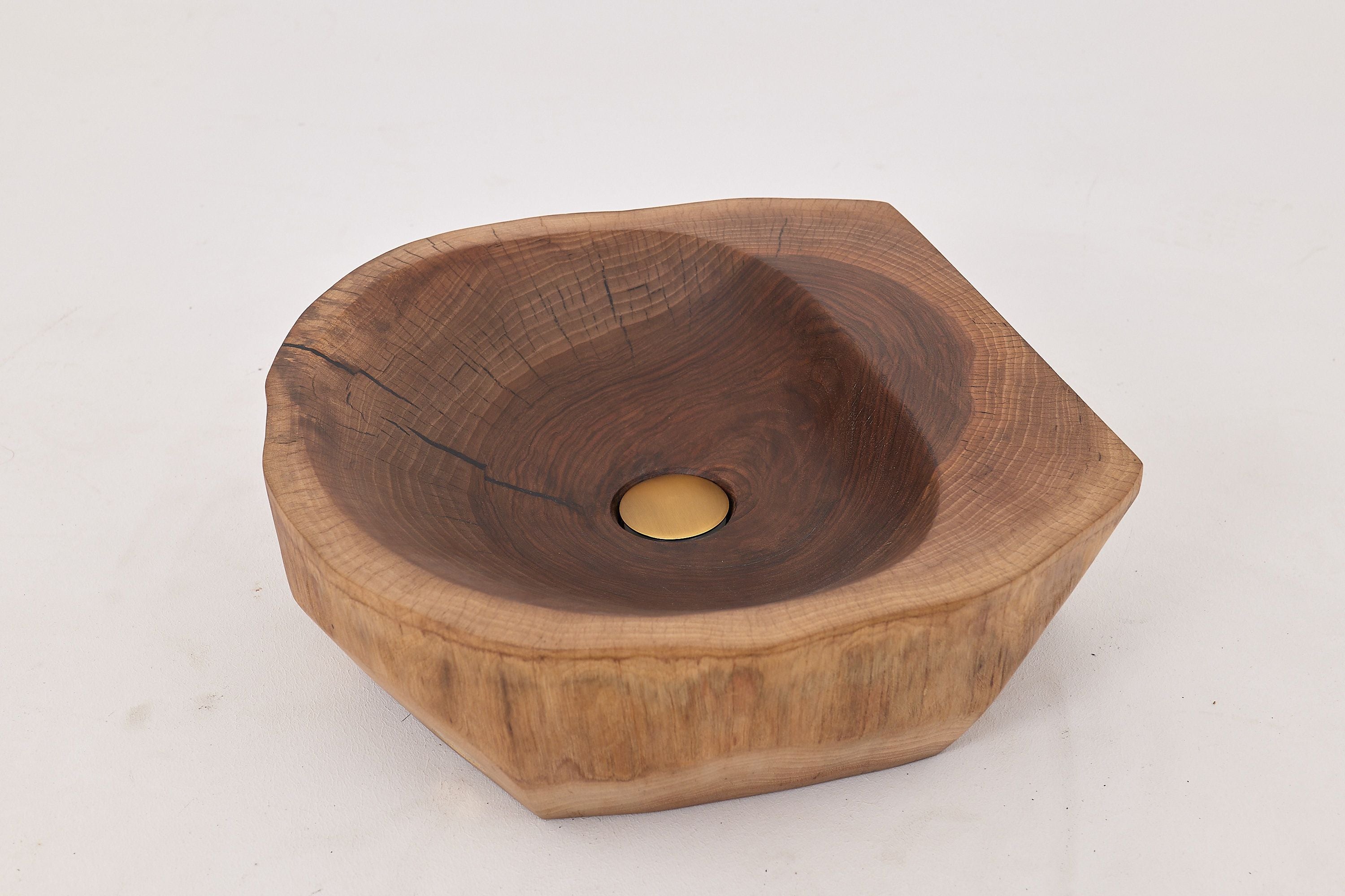 Live Edge Wood Bathroom Sink, Basin, Original Design, Handmade - image 8