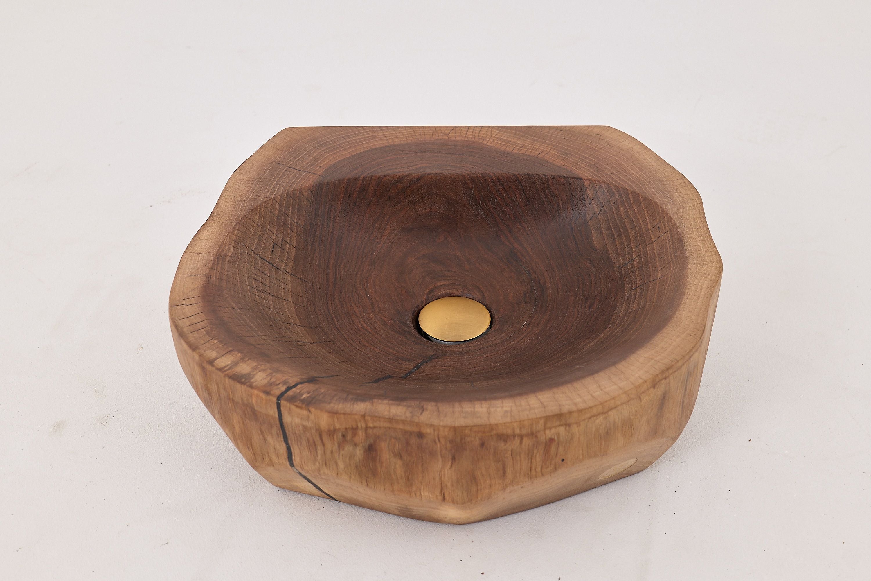 Live Edge Wood Bathroom Sink, Basin, Original Design, Handmade - image 2