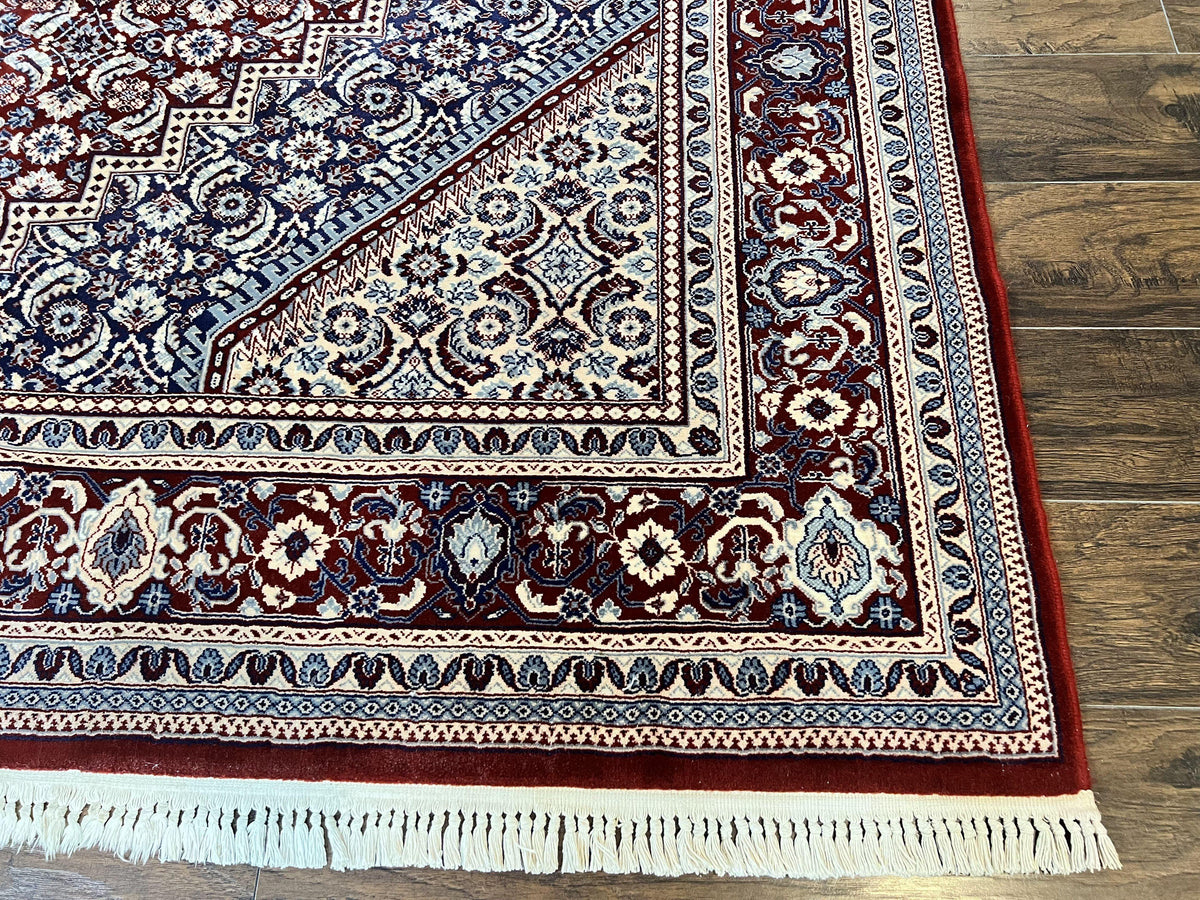Karastan Rug 8x10, Kara Shah Red Bidjar, Belgium Power Loomed Rug, Wool Pile Karastan Rug, Vintage - Jewel Rugs, view 9