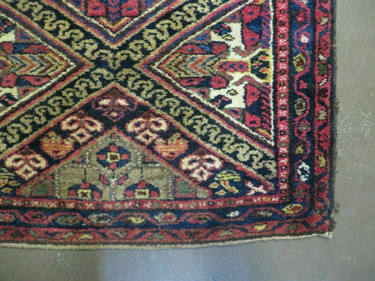 2' 6" X 9' Antique Handmade Turkish Anatolian Wool Runner Rug Nice - Jewel Rugs, view 9