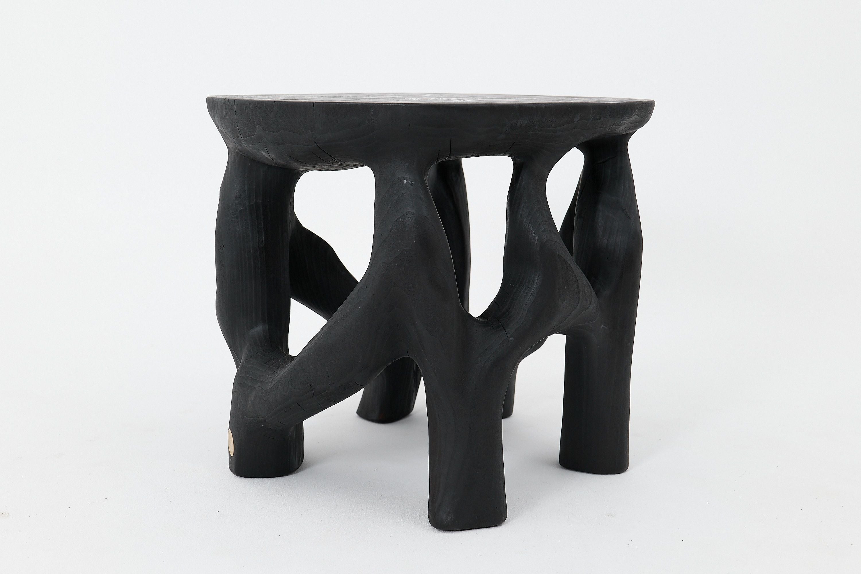 Sculptural Coffee Table, Solid Wood, Contemporary Design, Handmade - image 11