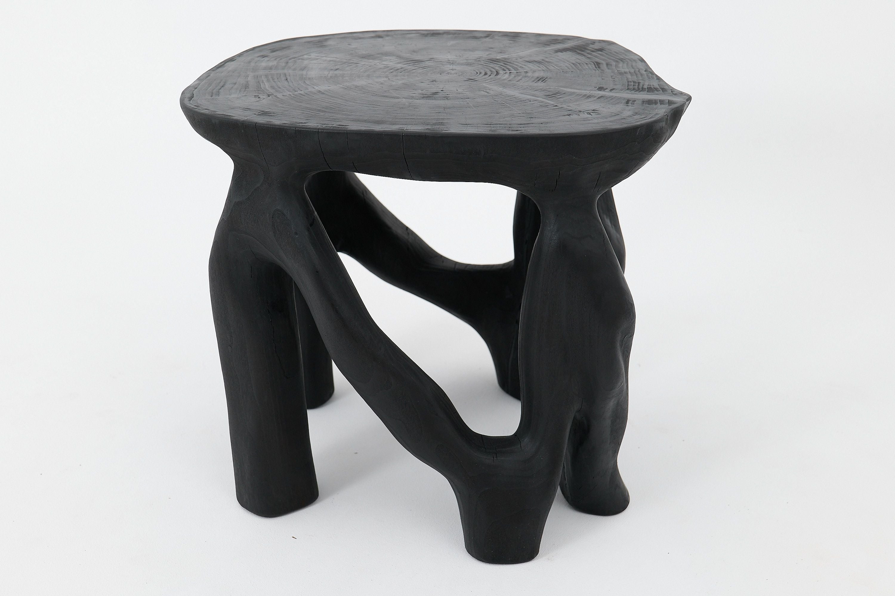 Sculptural Coffee Table, Solid Wood, Contemporary Design, Handmade - image 16