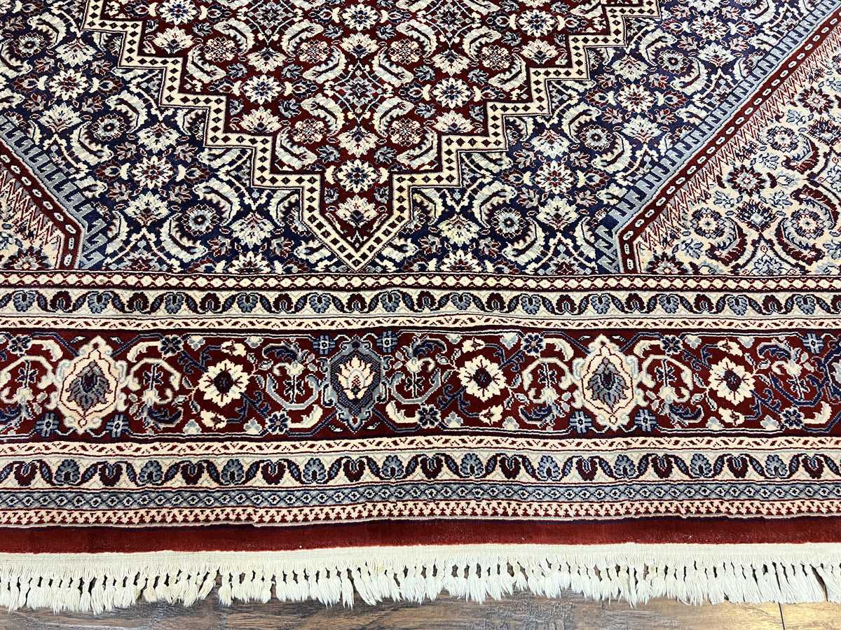 Karastan Rug 8x10, Kara Shah Red Bidjar, Belgium Power Loomed Rug, Wool Pile Karastan Rug, Vintage - Jewel Rugs, view 5