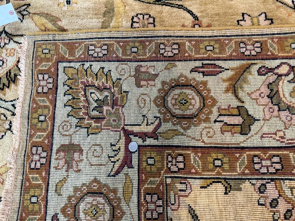Turkish Oushak Rug 8x10, Vintage Wool Carpet - Jewel Rugs, view 11