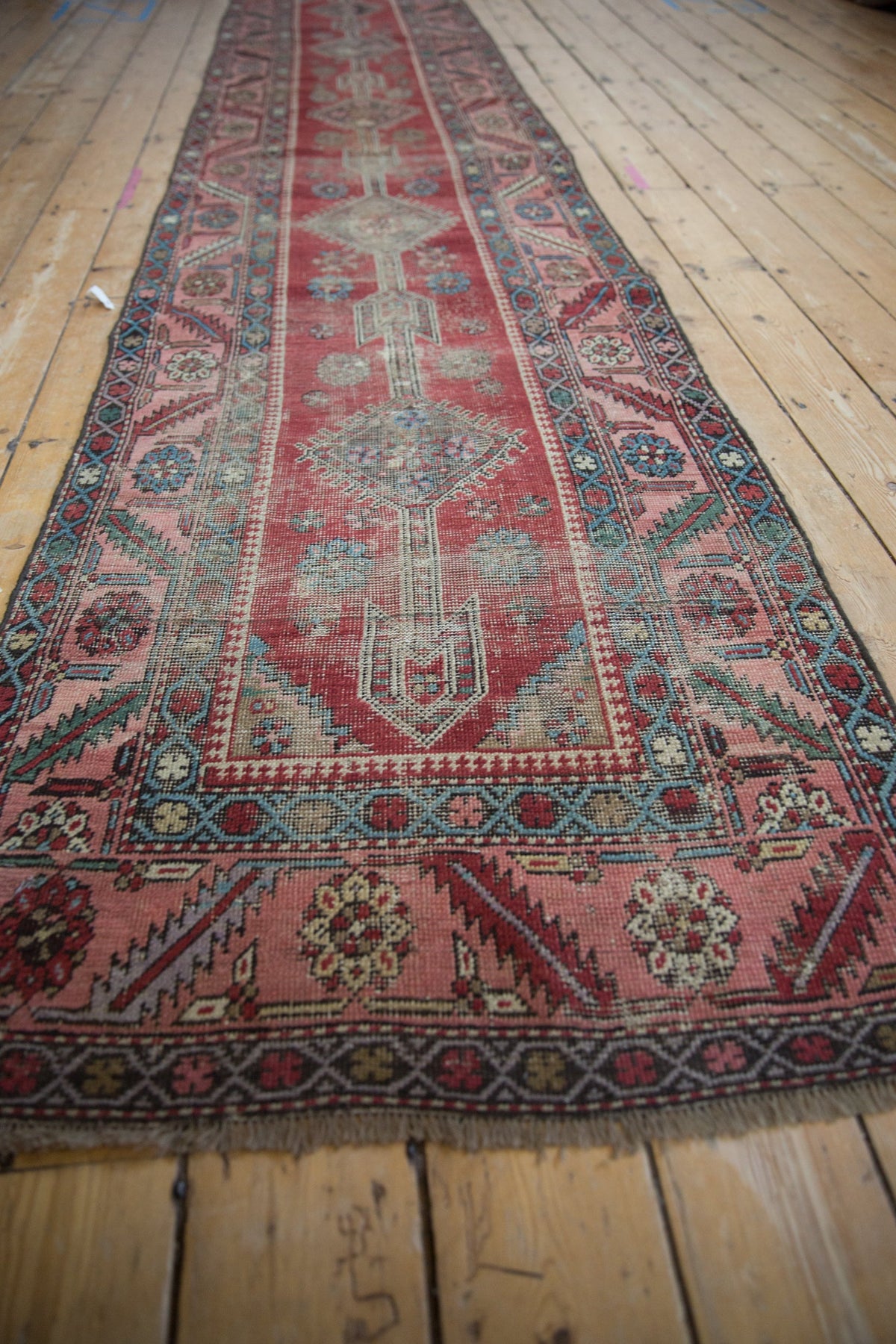 2.5x13.5 Antique Karabagh Rug Runner