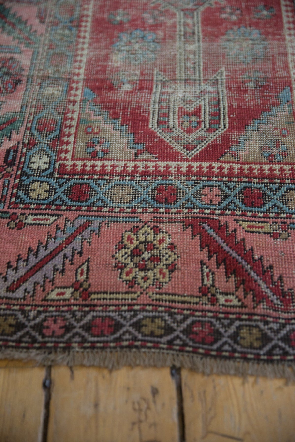 2.5x13.5 Antique Karabagh Rug Runner