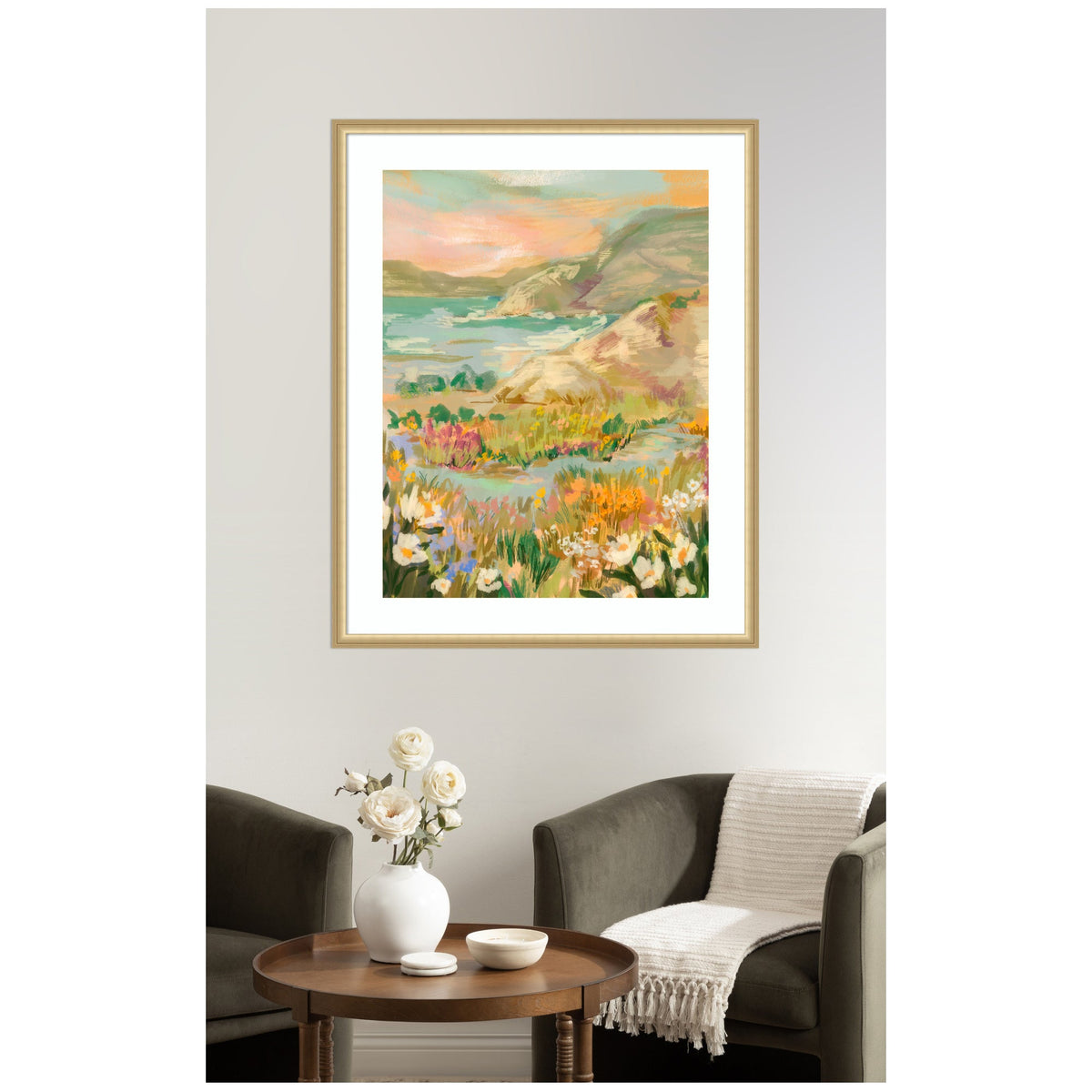 Framed Art Landscape 4 by Annie Quigley
