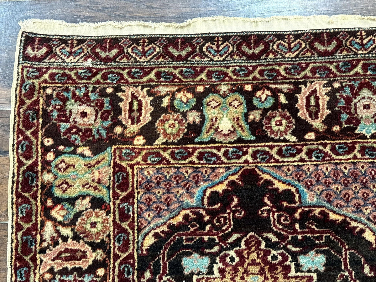 Antique Turkish Rug 4x6, Unique Rare Carpet - Jewel Rugs, view 7