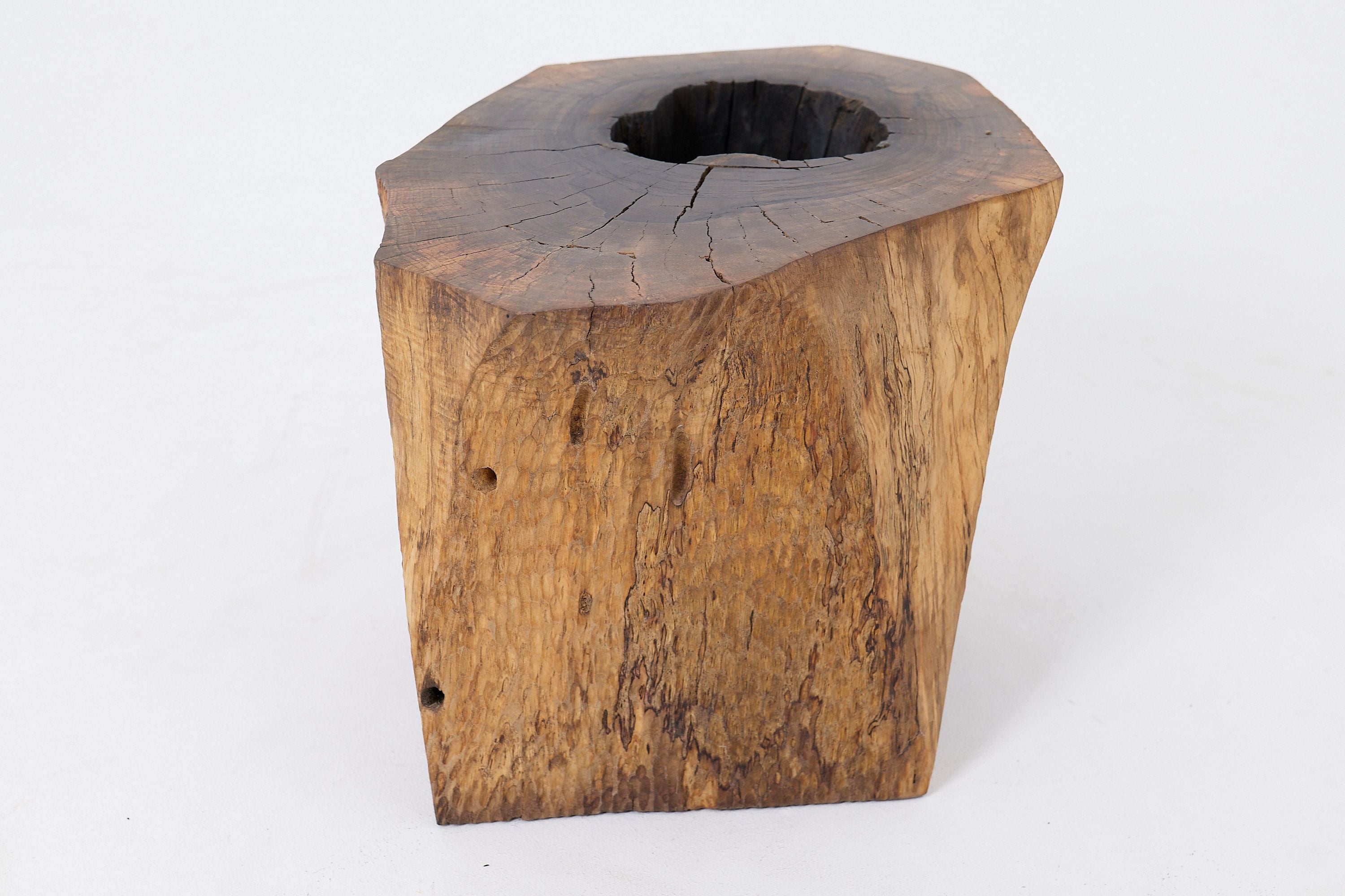 Organic, Live-Edge, Side Table, Walnut, Handmade - image 8