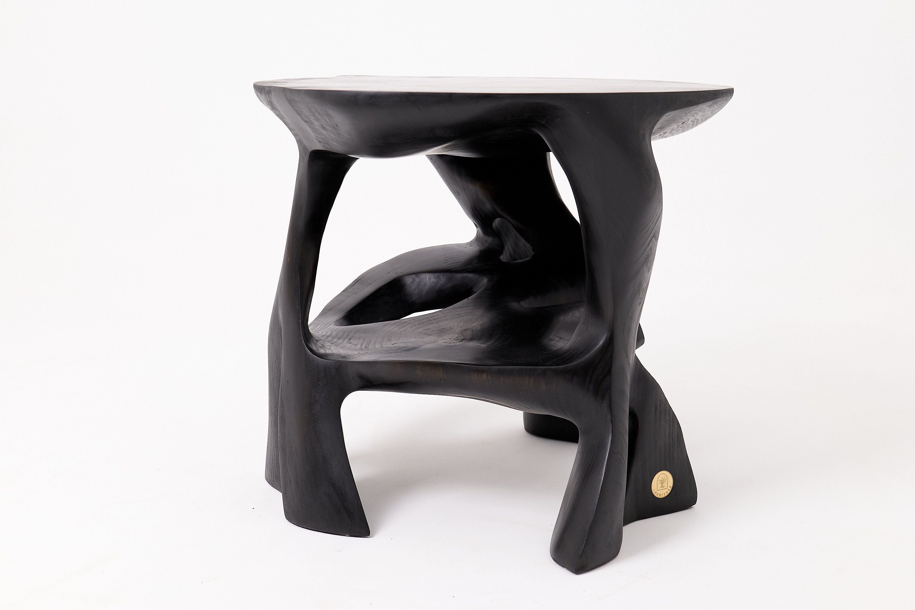 Sculptural Coffee Table, Solid Wood, Contemporary Design, Handmade - image 11
