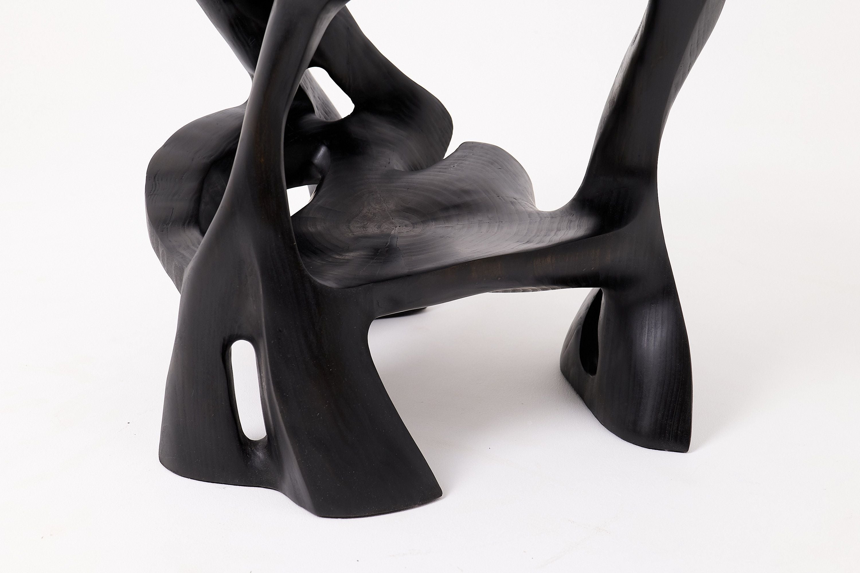 Sculptural Coffee Table, Solid Wood, Contemporary Design, Handmade - image 10