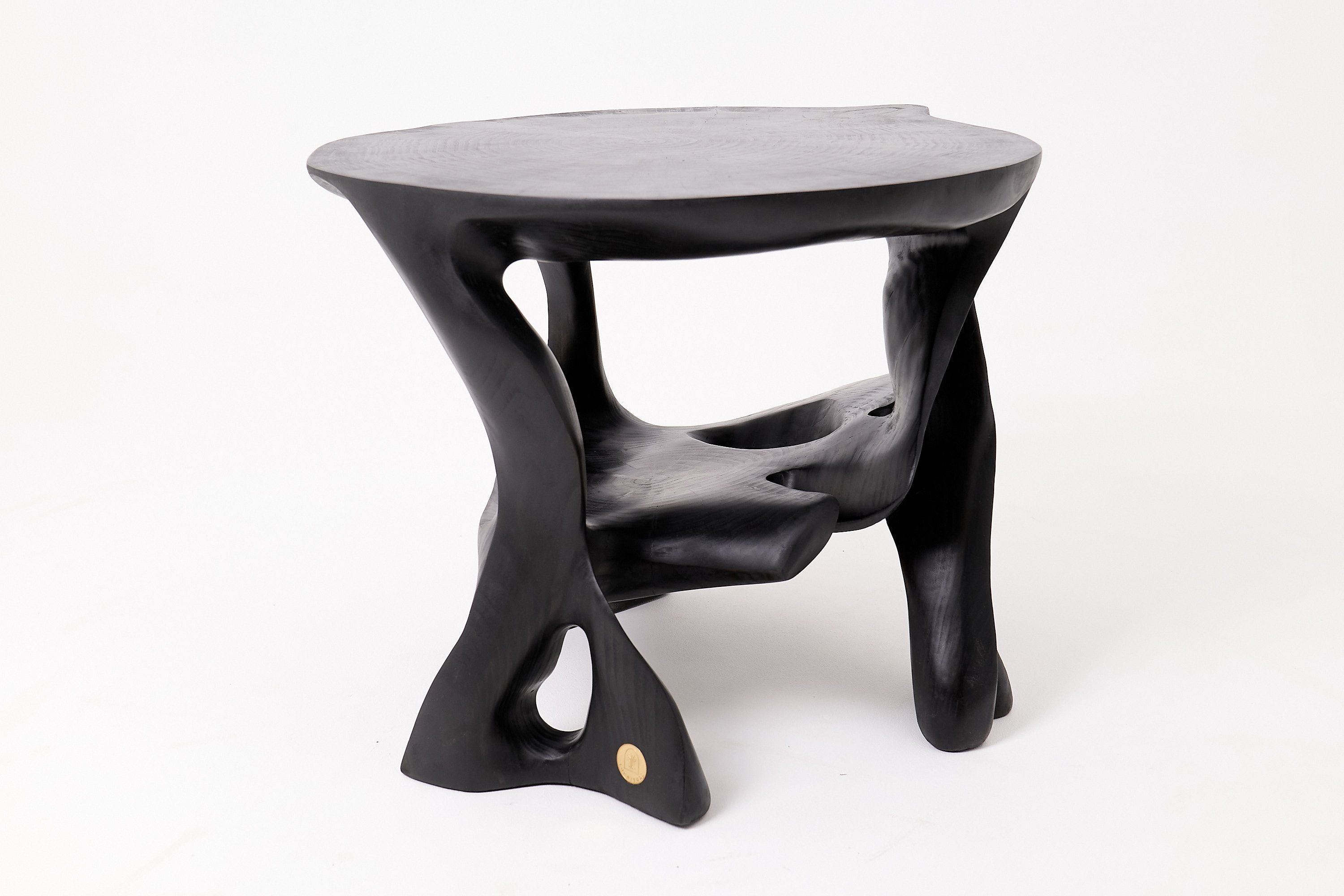 Sculptural Coffee Table, Solid Wood, Contemporary Design, Handmade - image 17