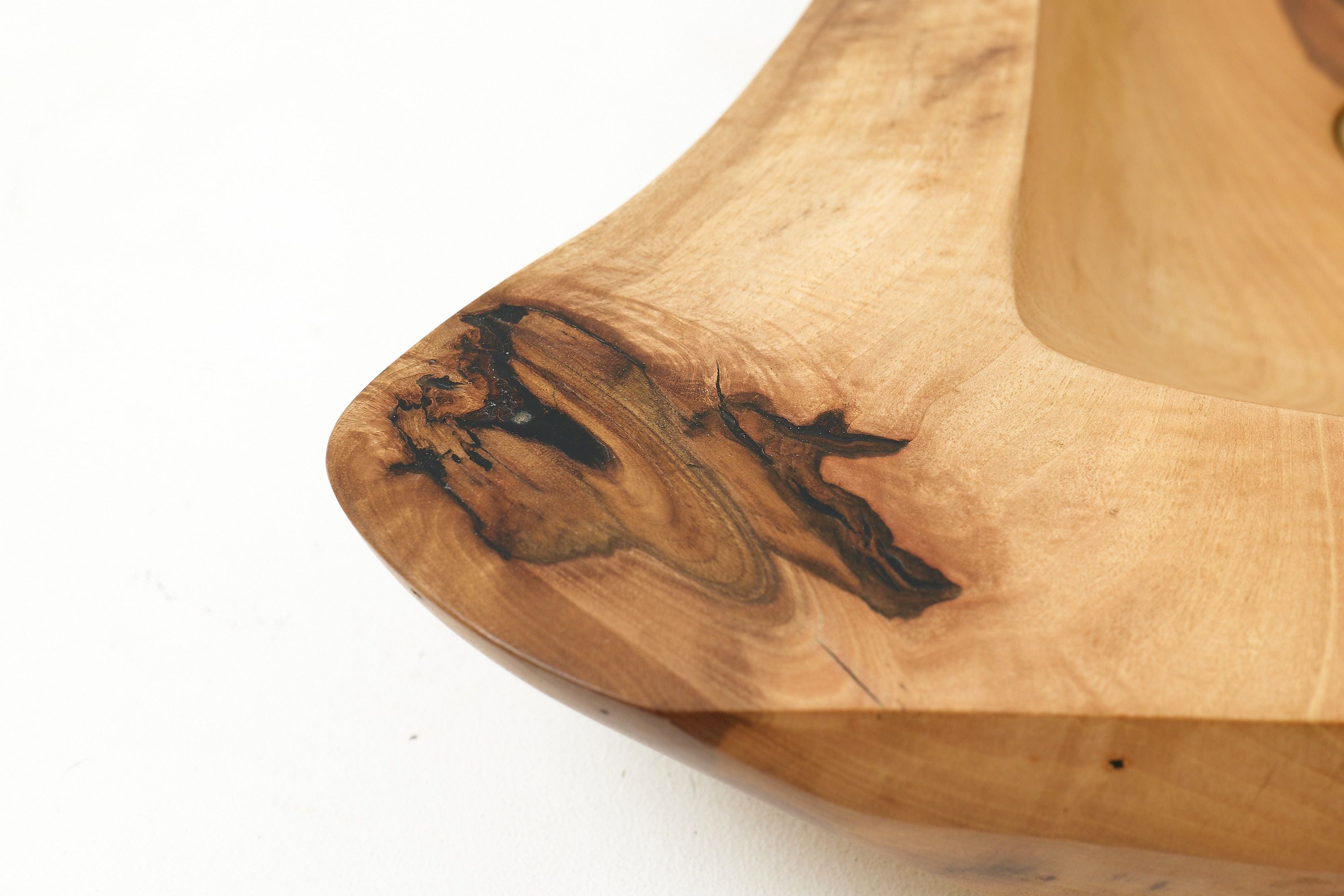 Live Edge Wood Bathroom Sink, Basin, Solid Wood, Walnut, Handmade - image 7