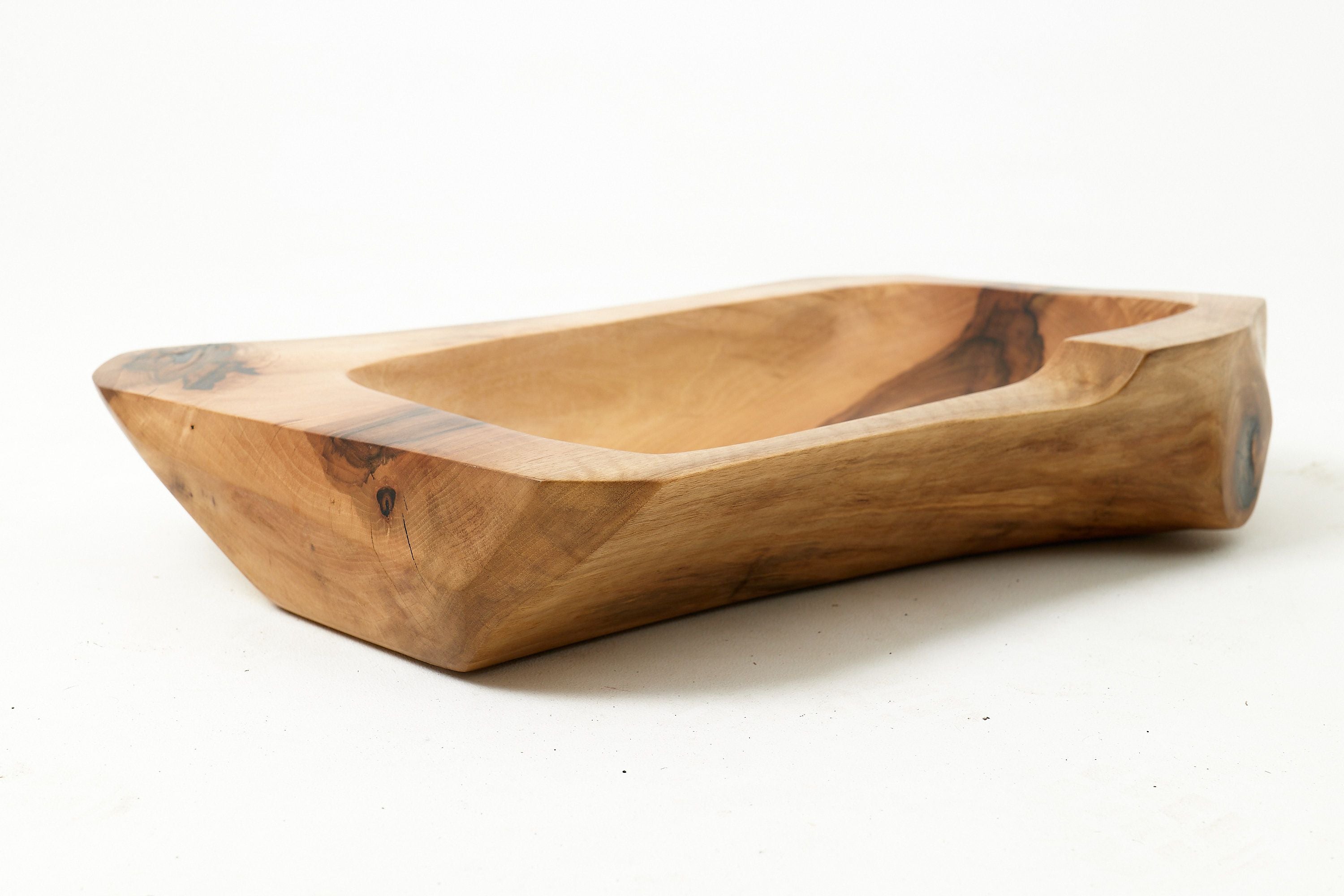 Live Edge Wood Bathroom Sink, Basin, Solid Wood, Walnut, Handmade - image 11