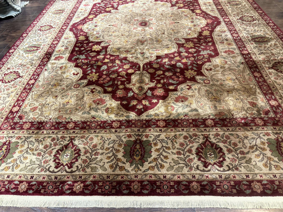 Karastan Rug 8.8 x 12, Antique Legends Royal Tabriz, Wool Pile, Vintage, Rare - Jewel Rugs, view 5