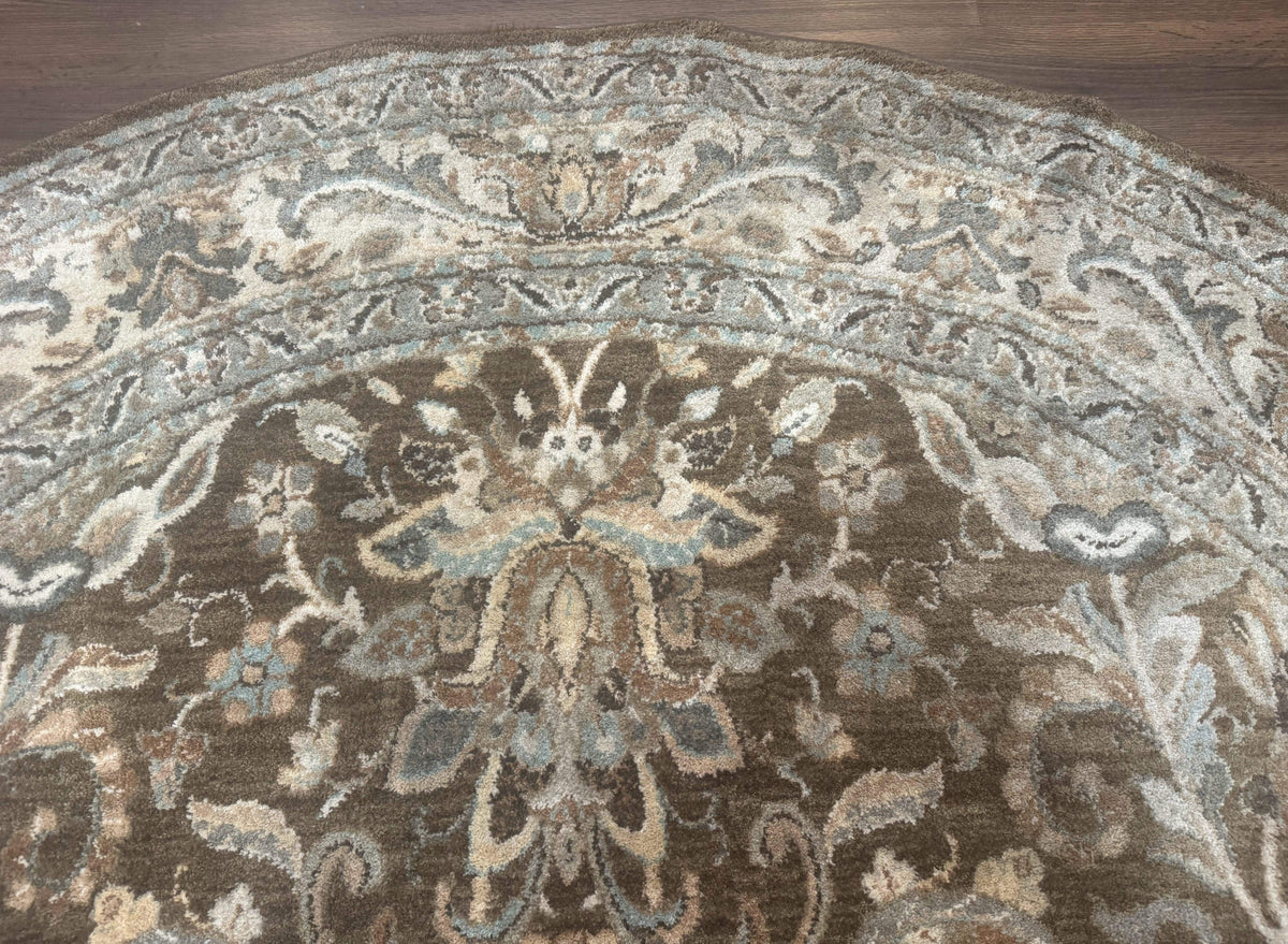 Round Karastan Rug 8x8 ft, Euphoria New Bridge Karastan Rug, Indo Mahal Design - Jewel Rugs, view 9