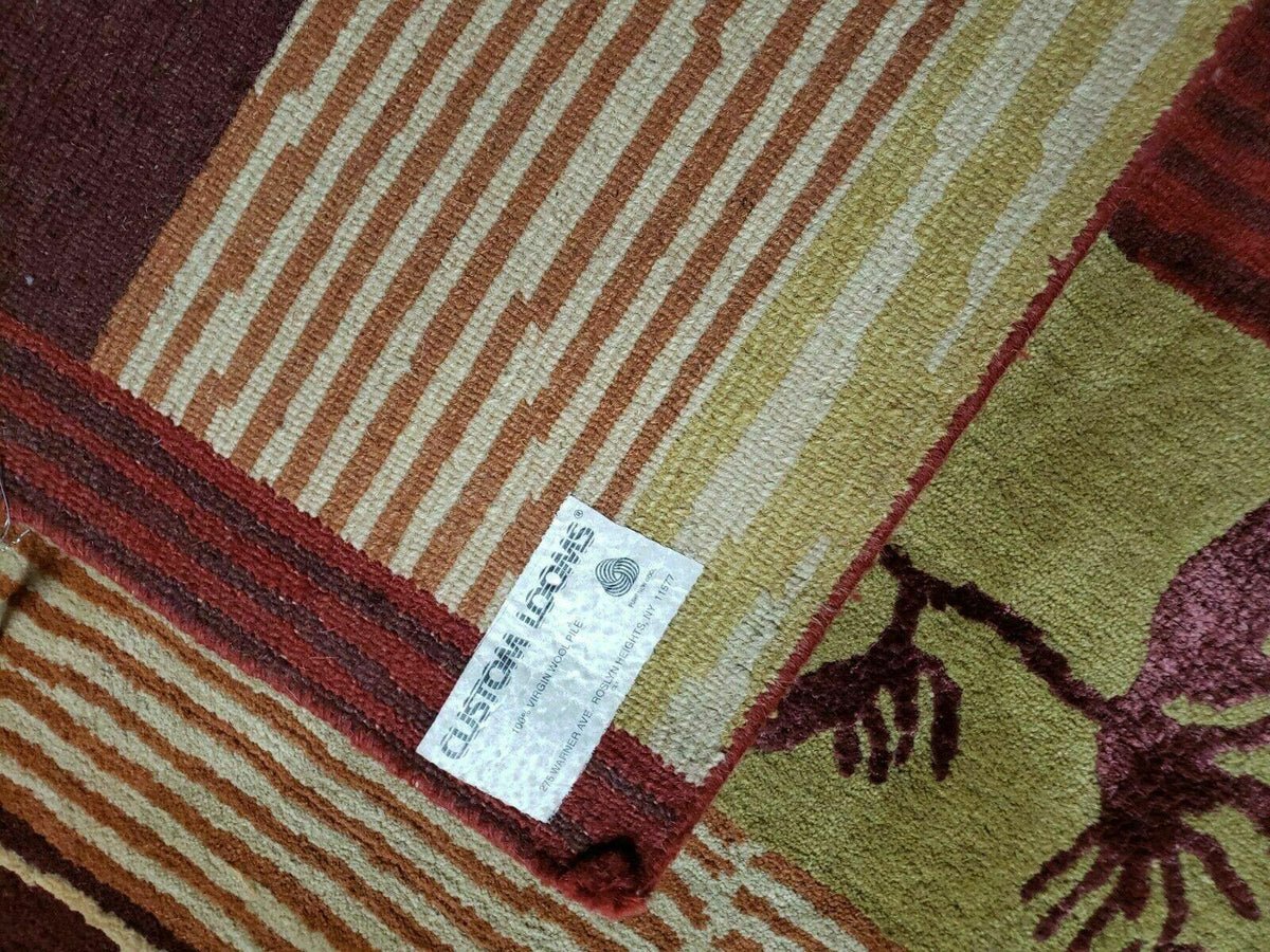 8' X 11' Tibetan Nepal Art Deco Hand Knotted Wool Rug Modern Contemporary Nice - Jewel Rugs, view 10