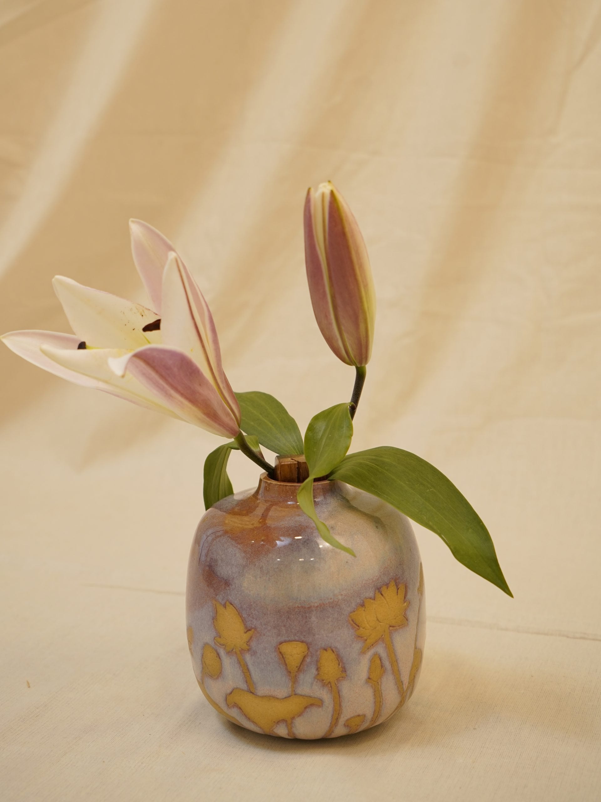 Vase - Pink bloom - set of 2 image 3