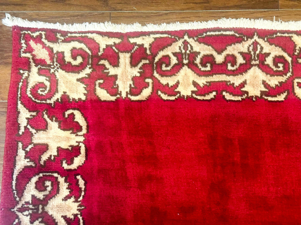 Red Persian Kerman Runner Rug 3x16 - Jewel Rugs, view 7