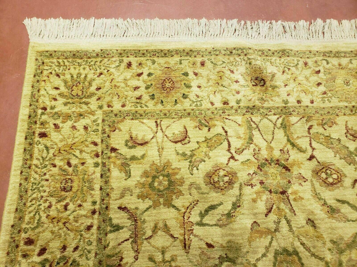 Belgium Power Loomed Rug 5x7, Vintage Oriental Wool Carpet, Beige - Jewel Rugs, view 6