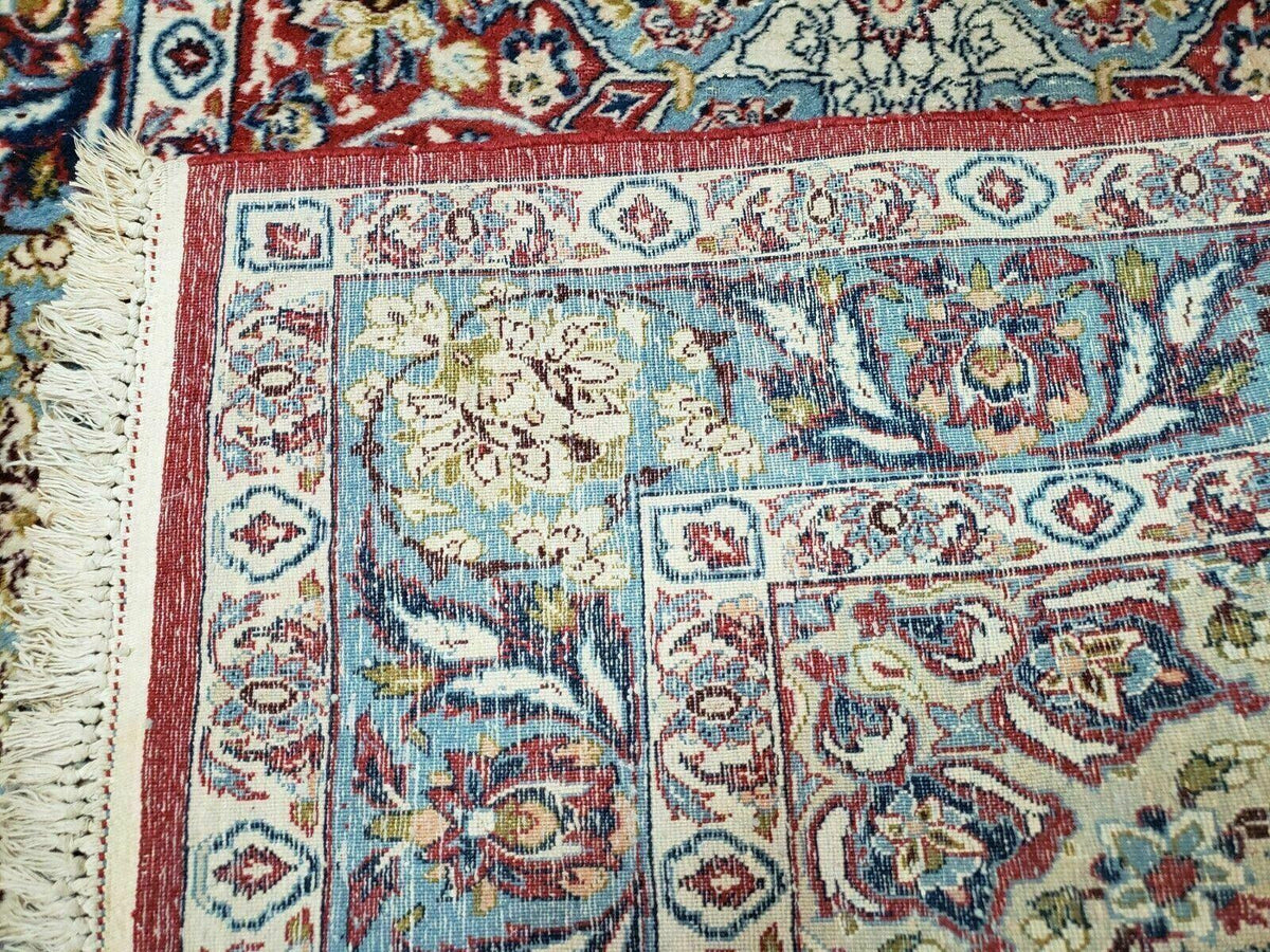 3' 5" X 5' 8" Vintage Handmade Turkish Wool Rug Carpet Vegetable Dyes Nice Red - Jewel Rugs, view 11