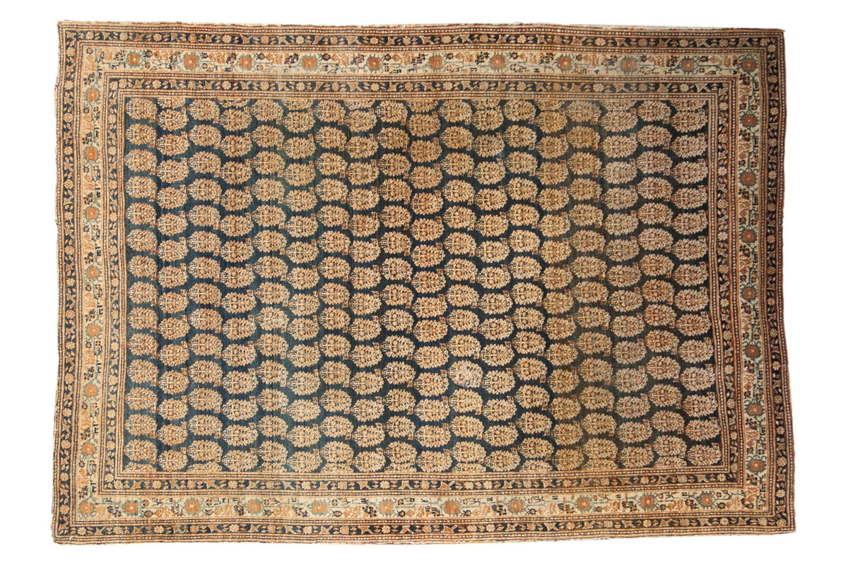 4x6 Antique Haji Jalili Tabriz Rug