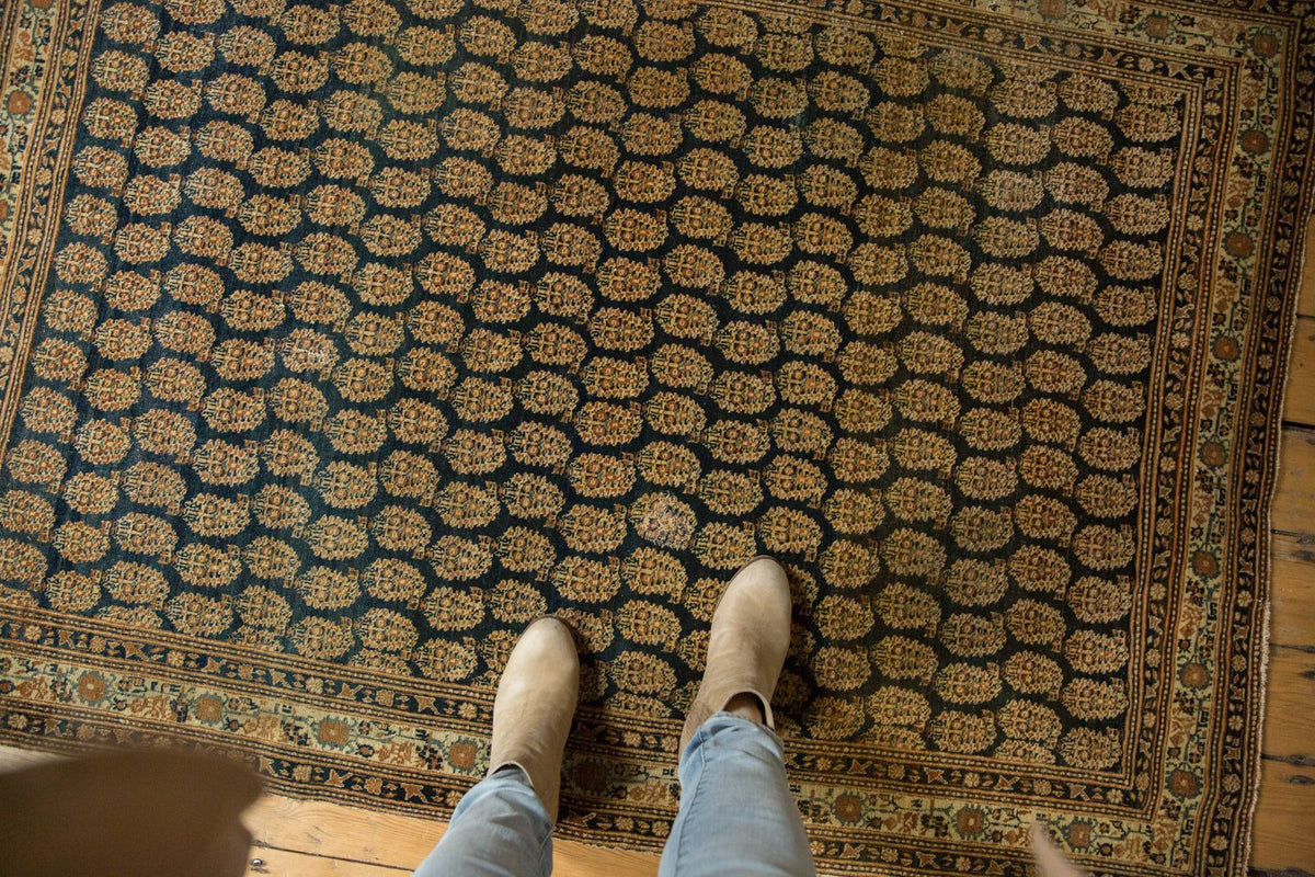 4x6 Antique Haji Jalili Tabriz Rug