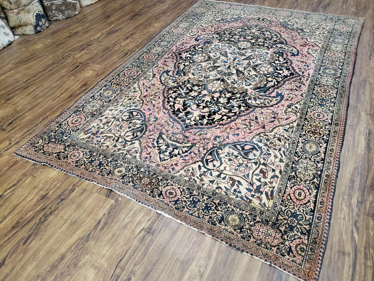 Antique Persian Farahan Rug, 4'1" x 6' 5" - Jewel Rugs, view 13