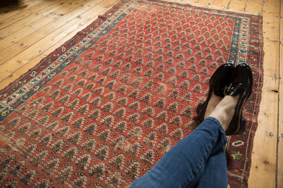 4x8 Antique Caucasian Rug Runner