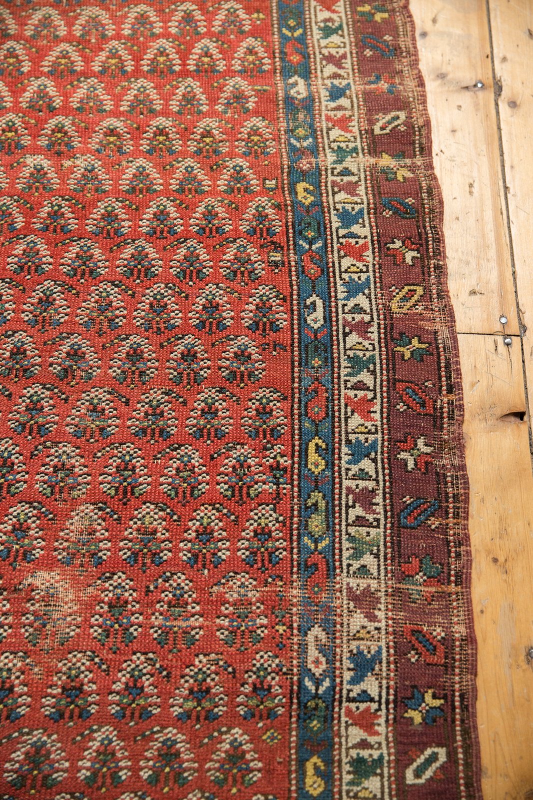 4x8 Antique Caucasian Rug Runner